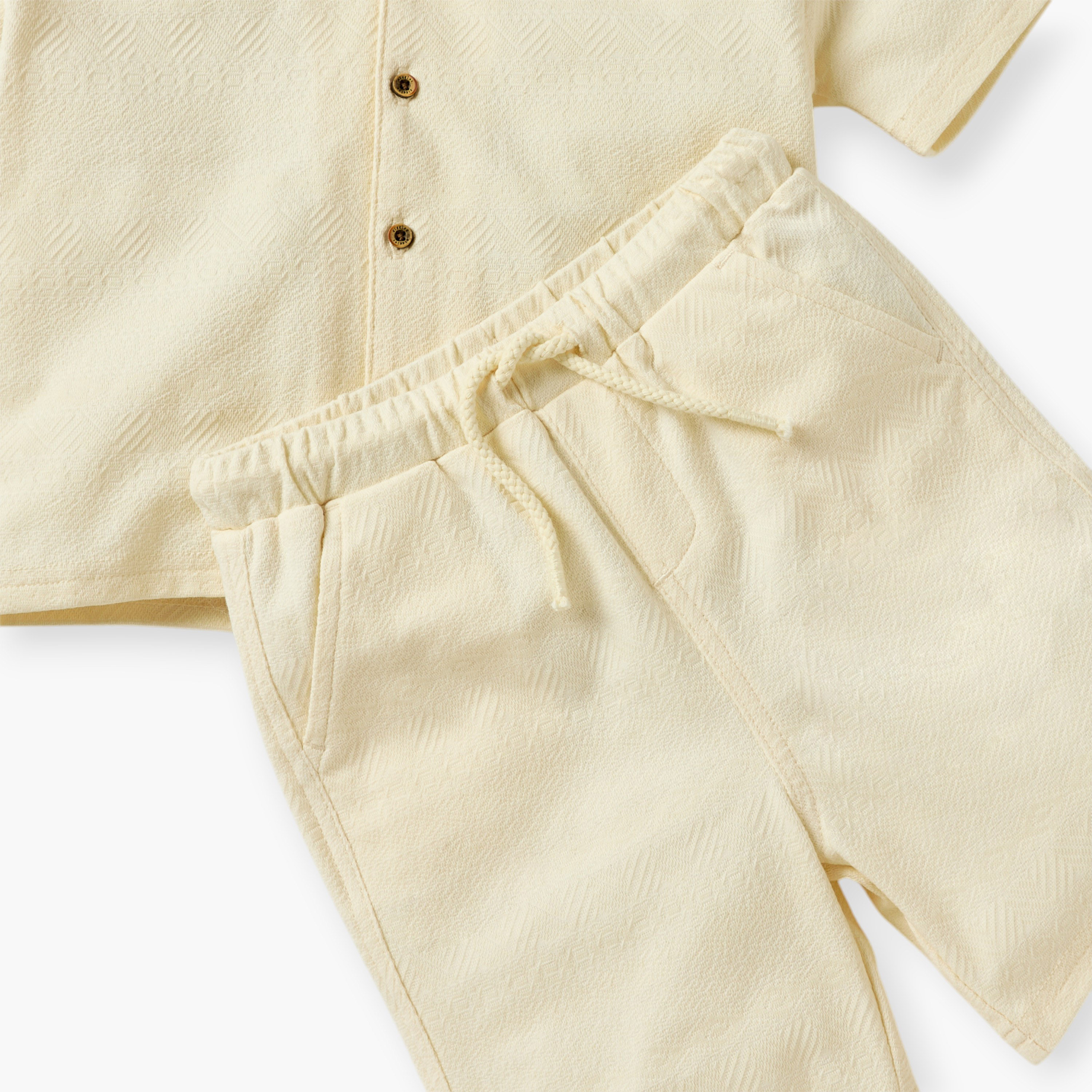Giggles Textured Shirt and Shorts Set-baby-boys-clothing-setsandcoords-image-5