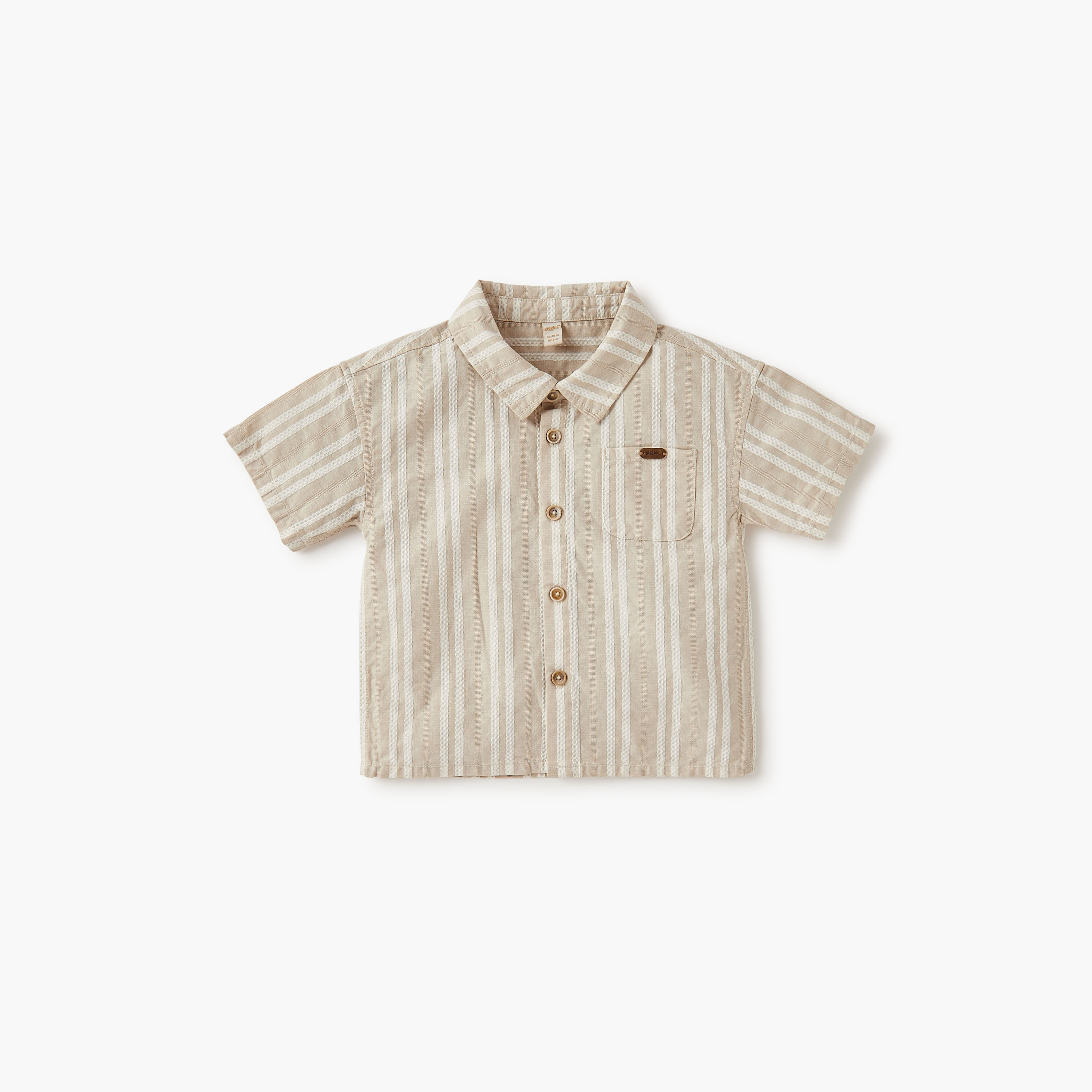 طقم شورت وقميص مخطط من جيجلز-baby-boys-clothing-setsandcoords-image-2