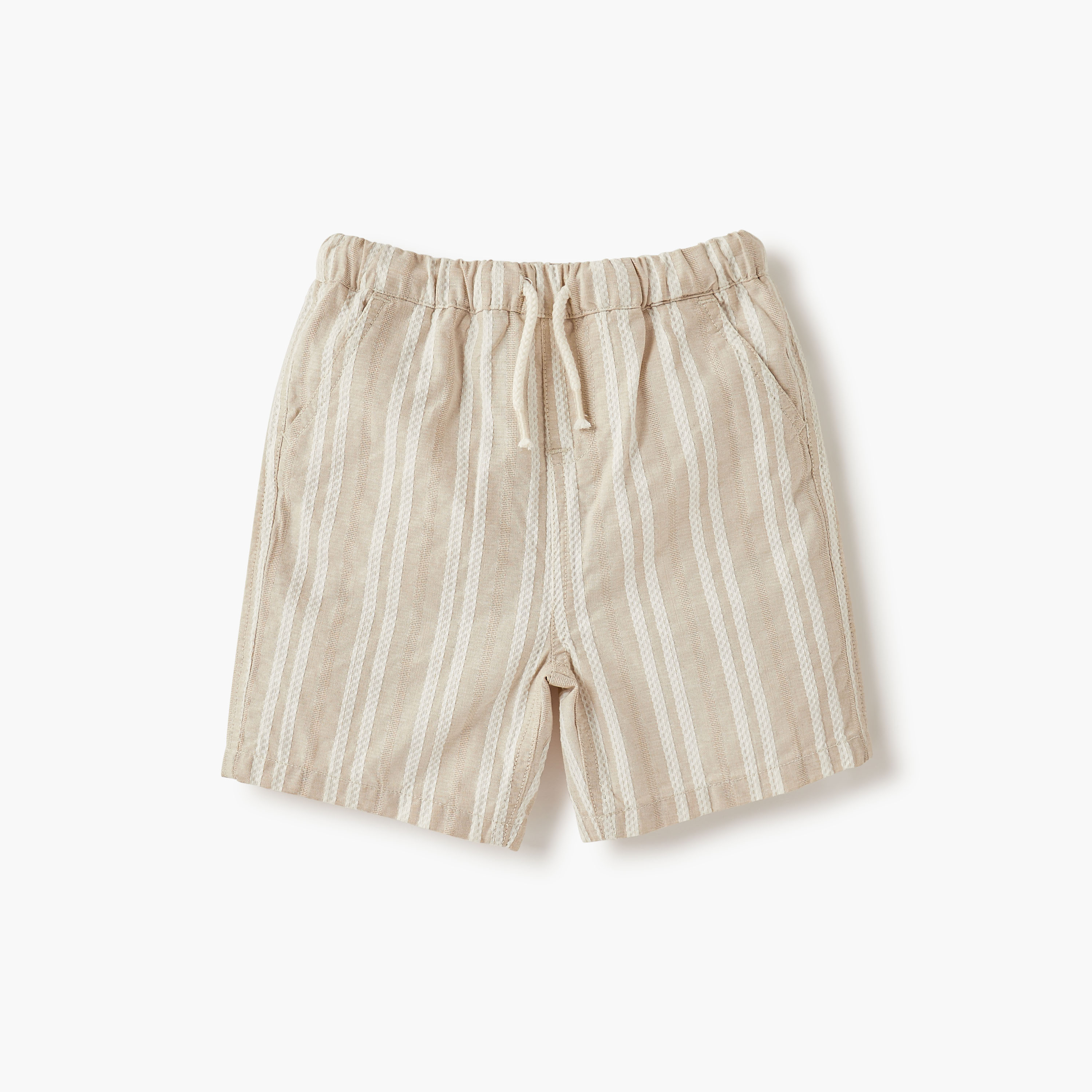 طقم شورت وقميص مخطط من جيجلز-baby-boys-clothing-setsandcoords-image-3