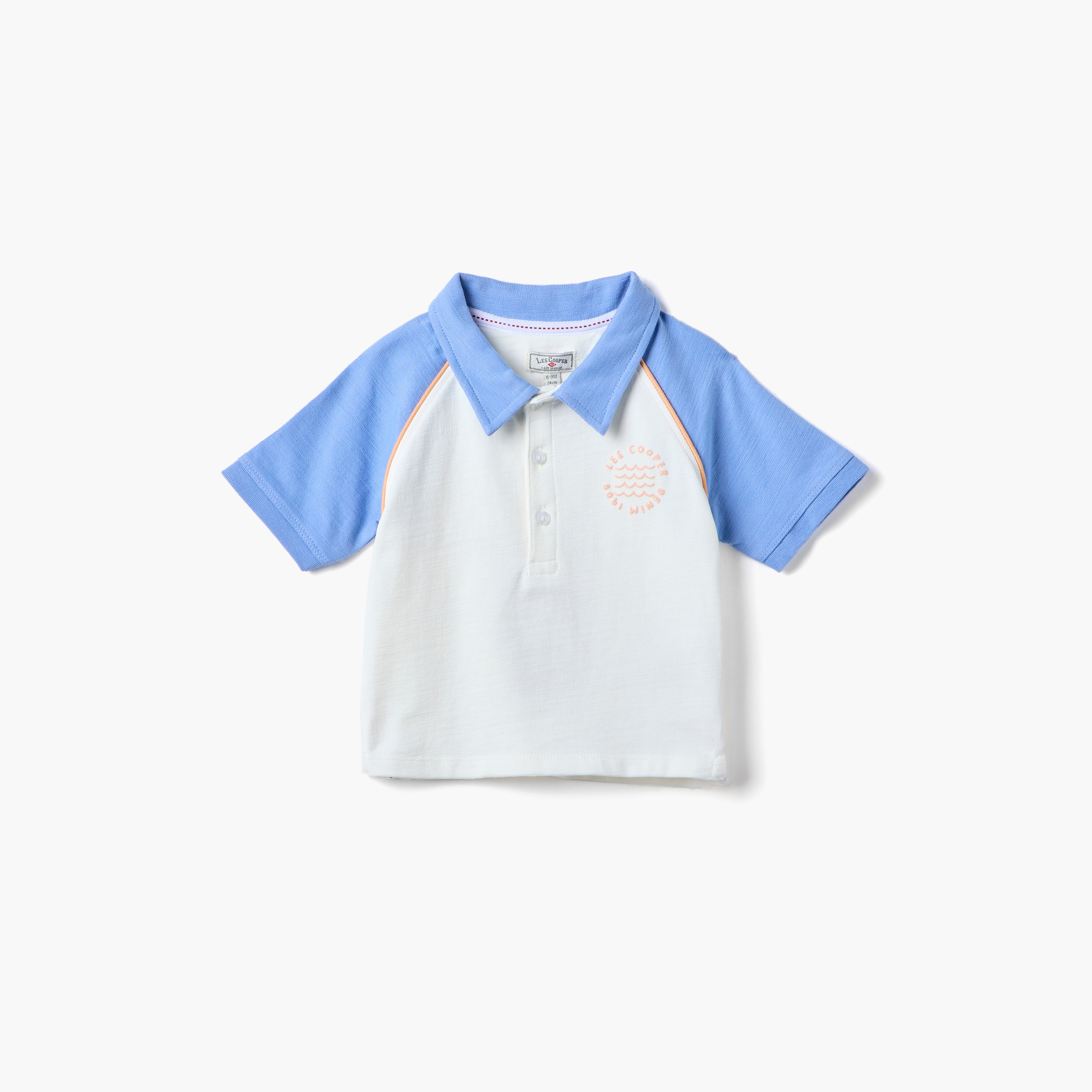 تيشيرت بولو بأكمام مغايرة وقوالب ملونة من لي كوبر-baby-boys-clothing-tshirtsandpolos-image-1