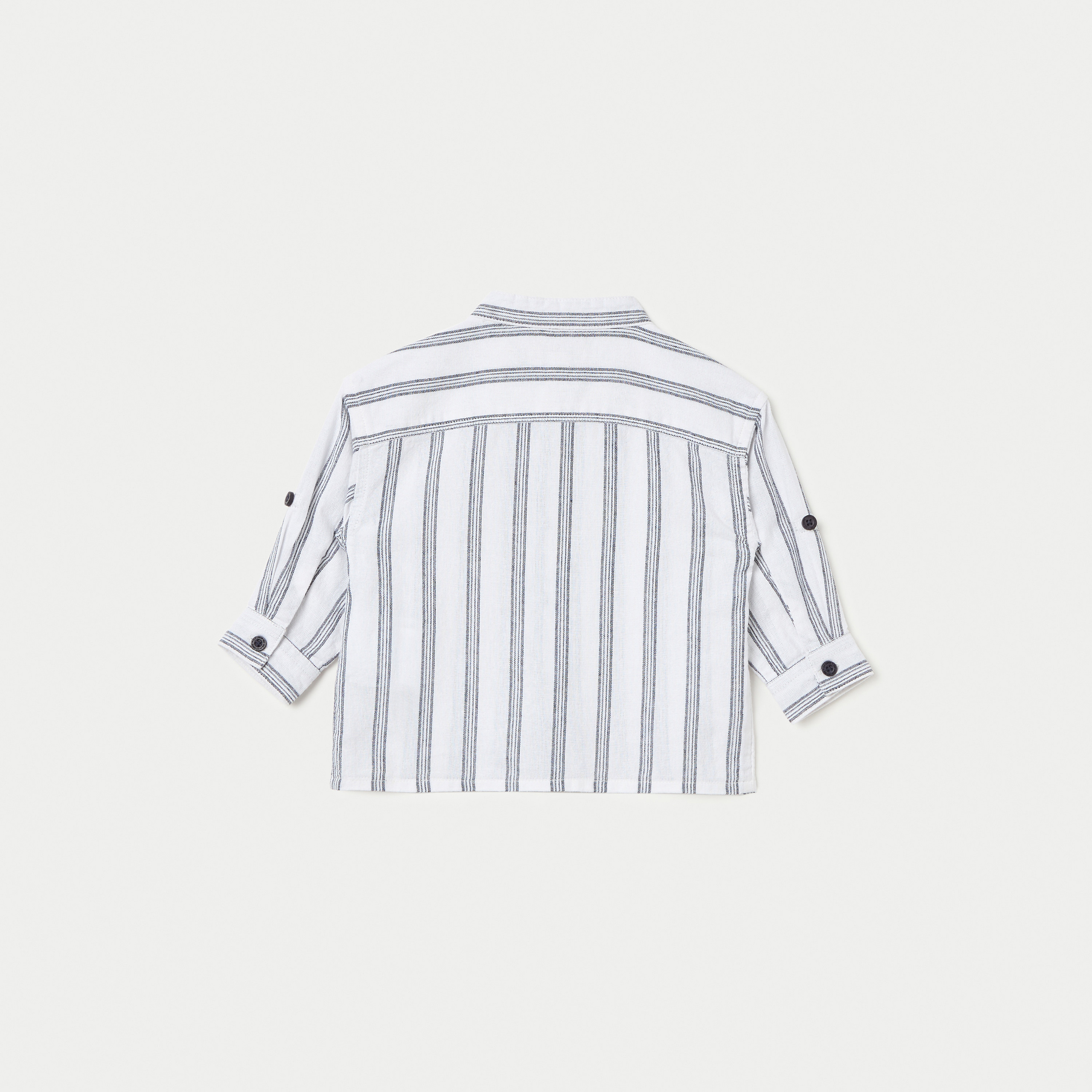 قميص مخطّط بأكمام طويلة من لي كوبر-baby-boys-clothing-shirts-image-4