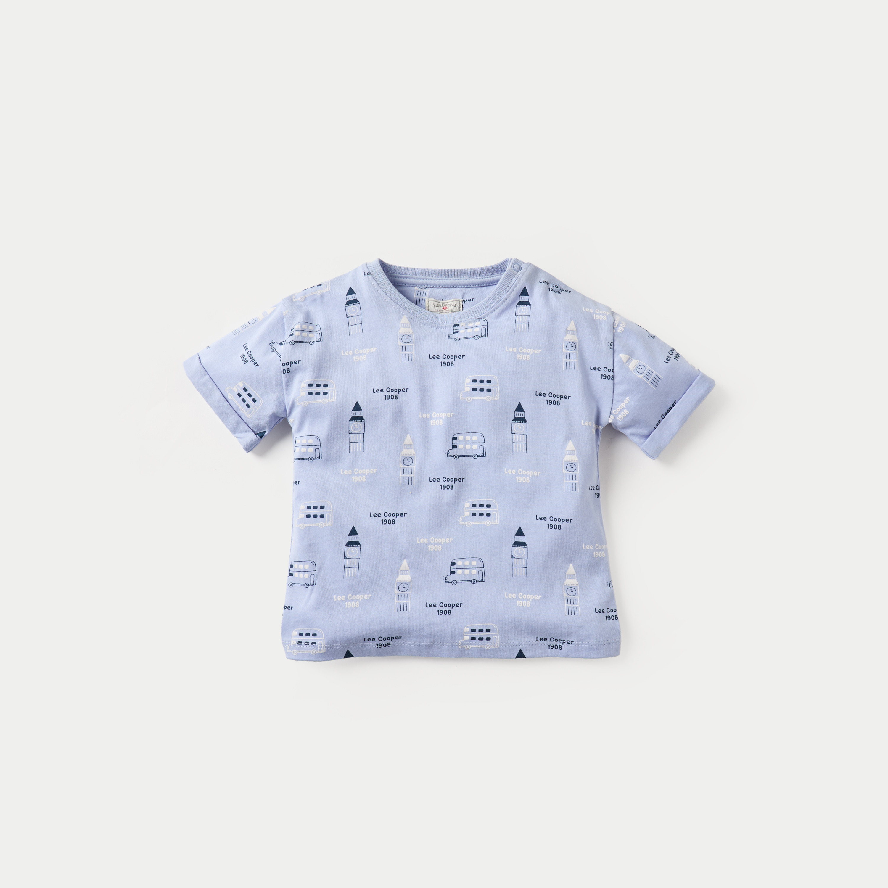 طقم شورت وتيشيرت بطبعات من لي كوبر-baby-boys-clothing-setsandcoords-image-2