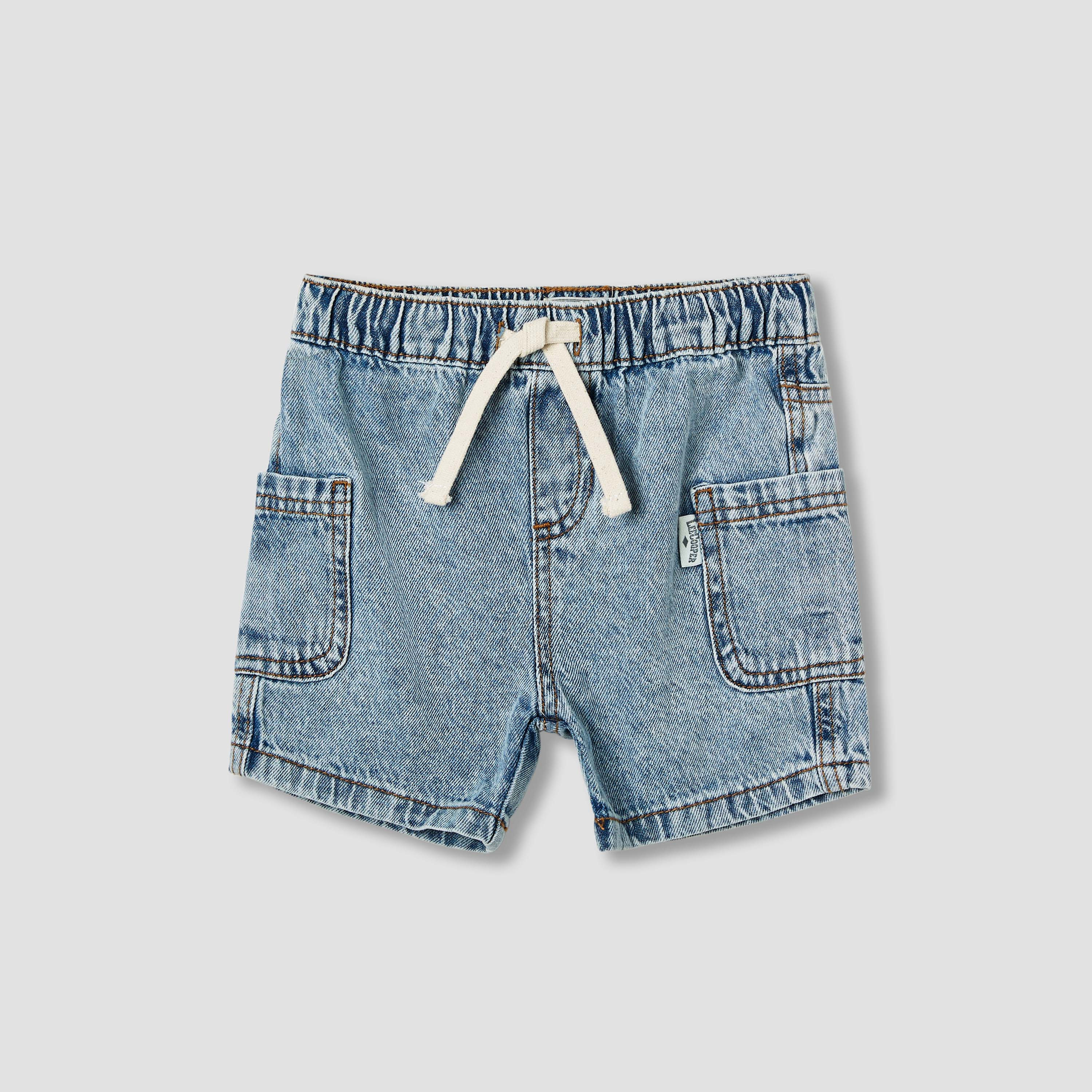 طقم تيشيرت وشورت بزخارف حوت من لي كوبر-baby-boys-clothing-setsandcoords-image-3
