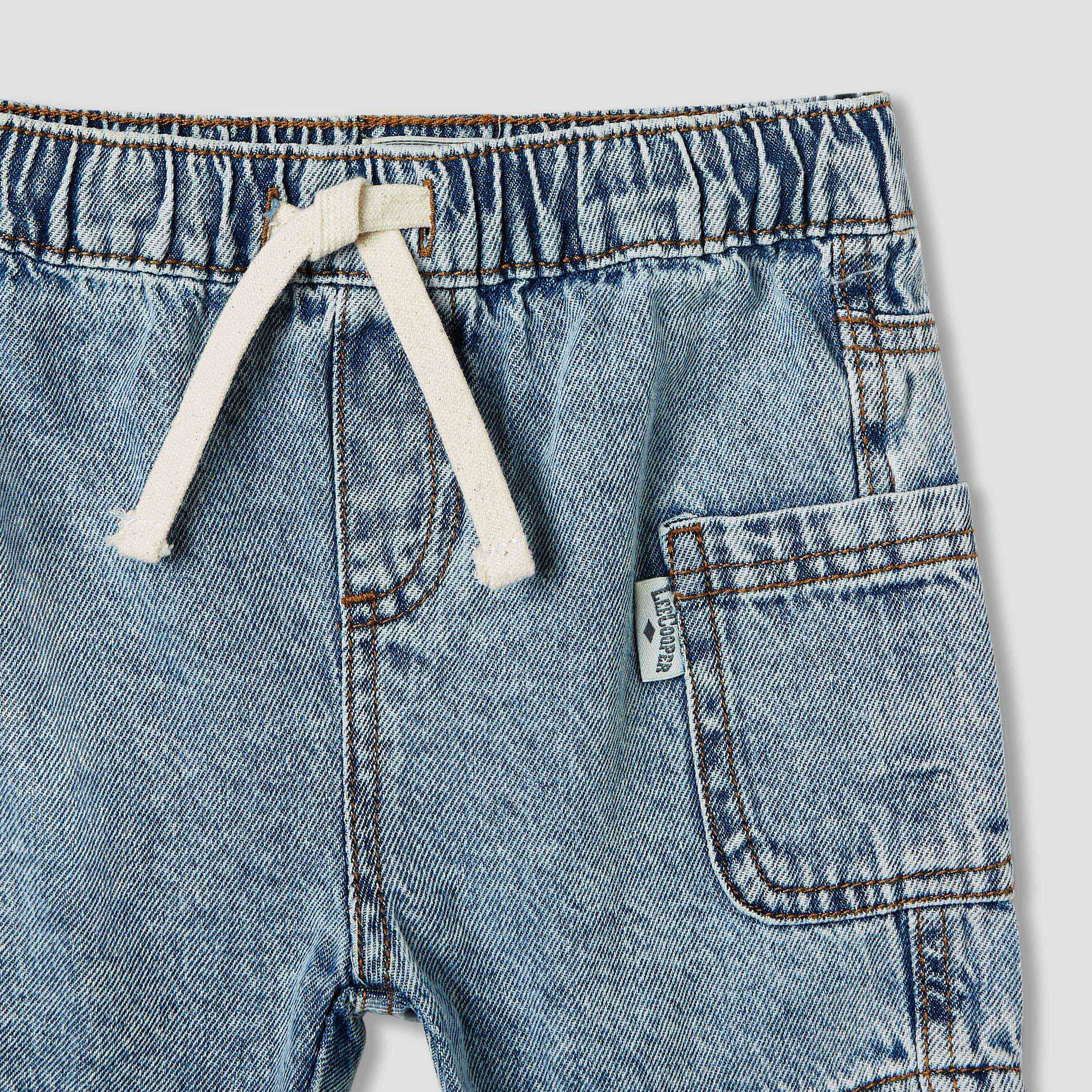 طقم تيشيرت وشورت بزخارف حوت من لي كوبر-baby-boys-clothing-setsandcoords-image-6