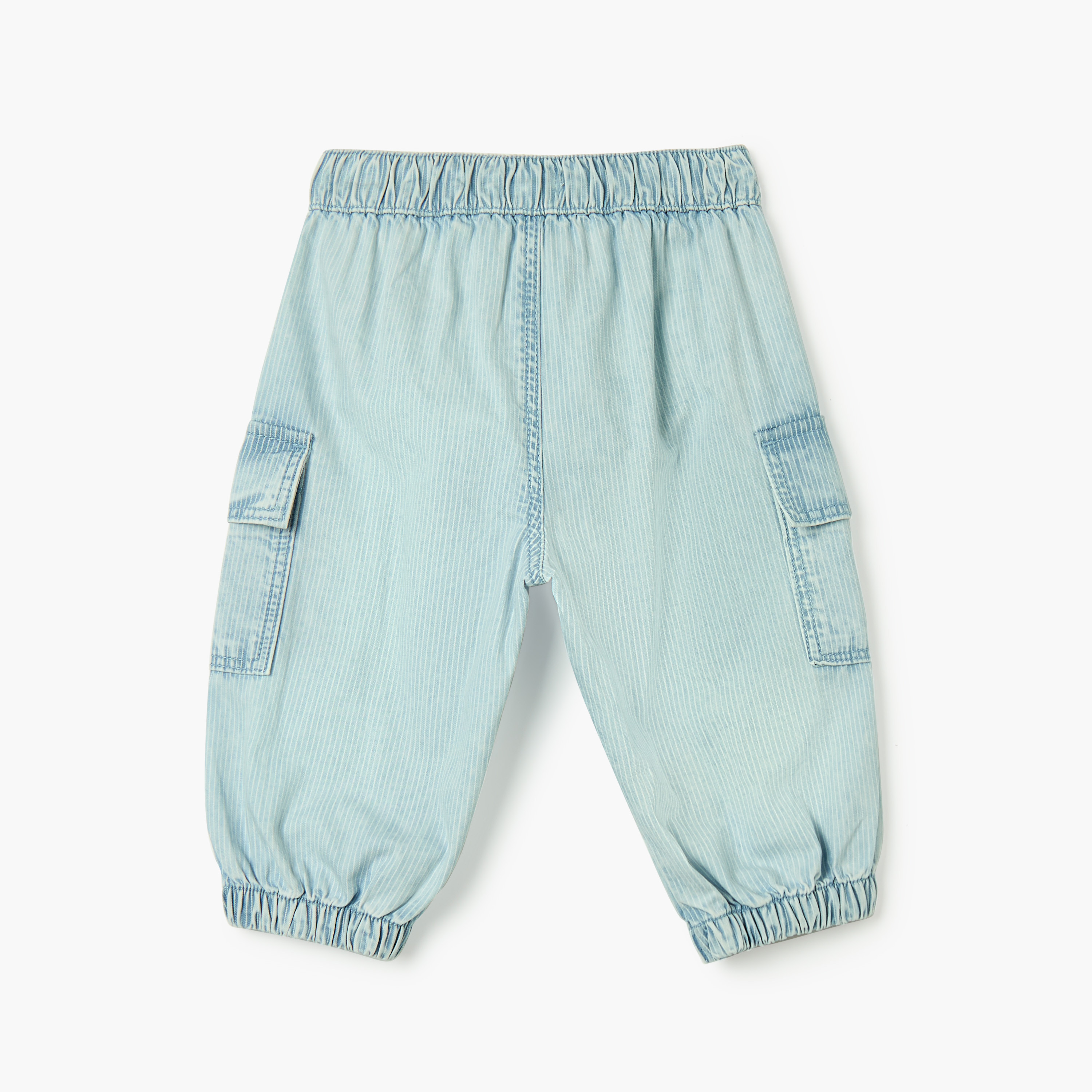 Lee Cooper Striped Boys Loose Fit Jeans-baby-boys-clothing-bottoms-jeans-image-2