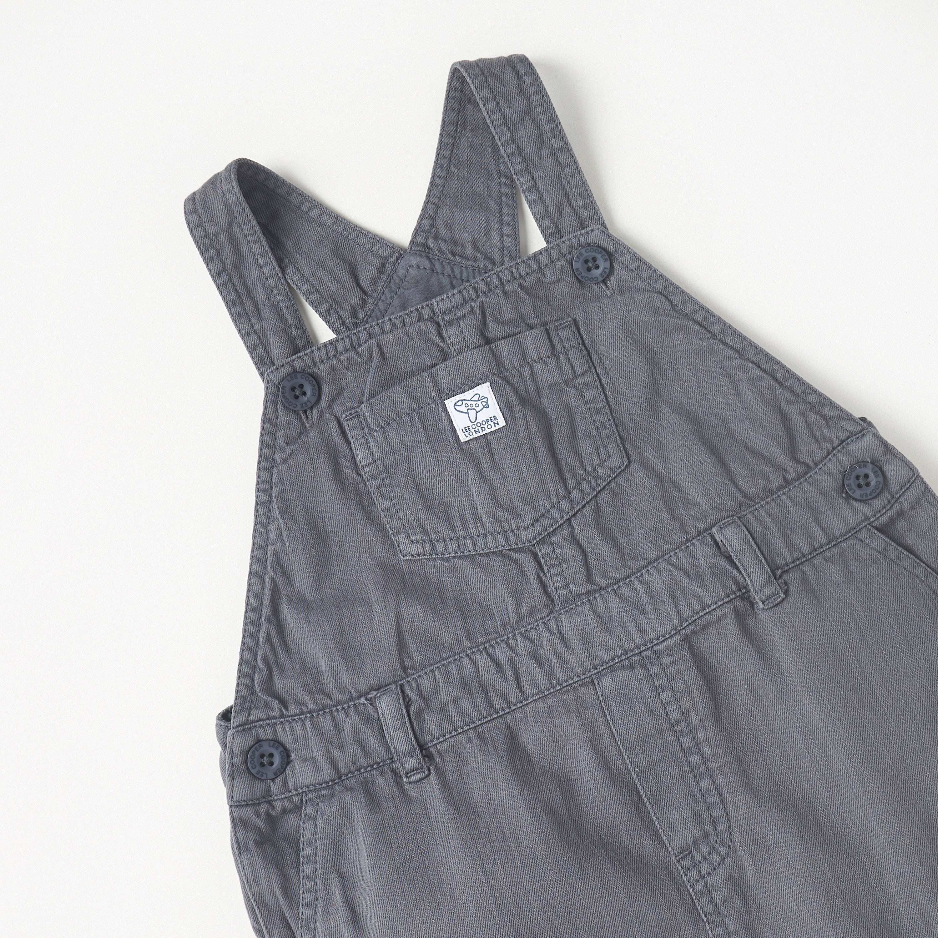 دنغري دينم سادة بزر إغلاق كباس وجيوب من لي كوبر-baby-boys-clothing-rompers-image-3