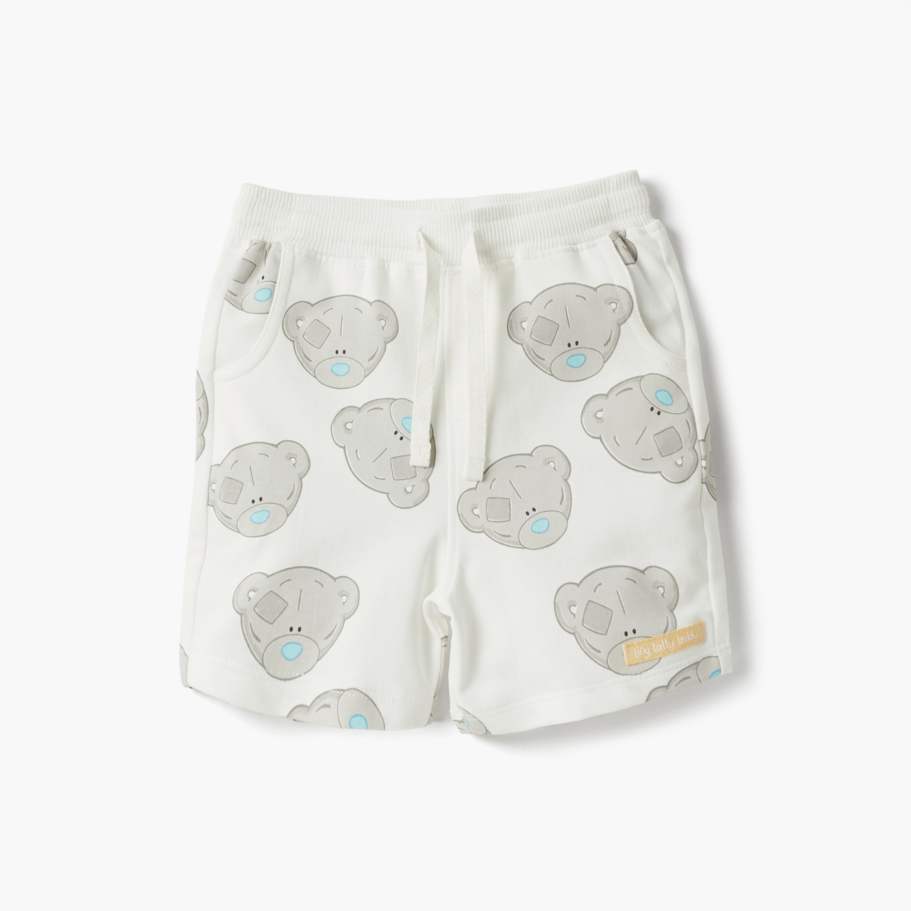 طقم شورت وتيشيرت بطبعات دب كارت بلانش-baby-boys-clothing-setsandcoords-image-3