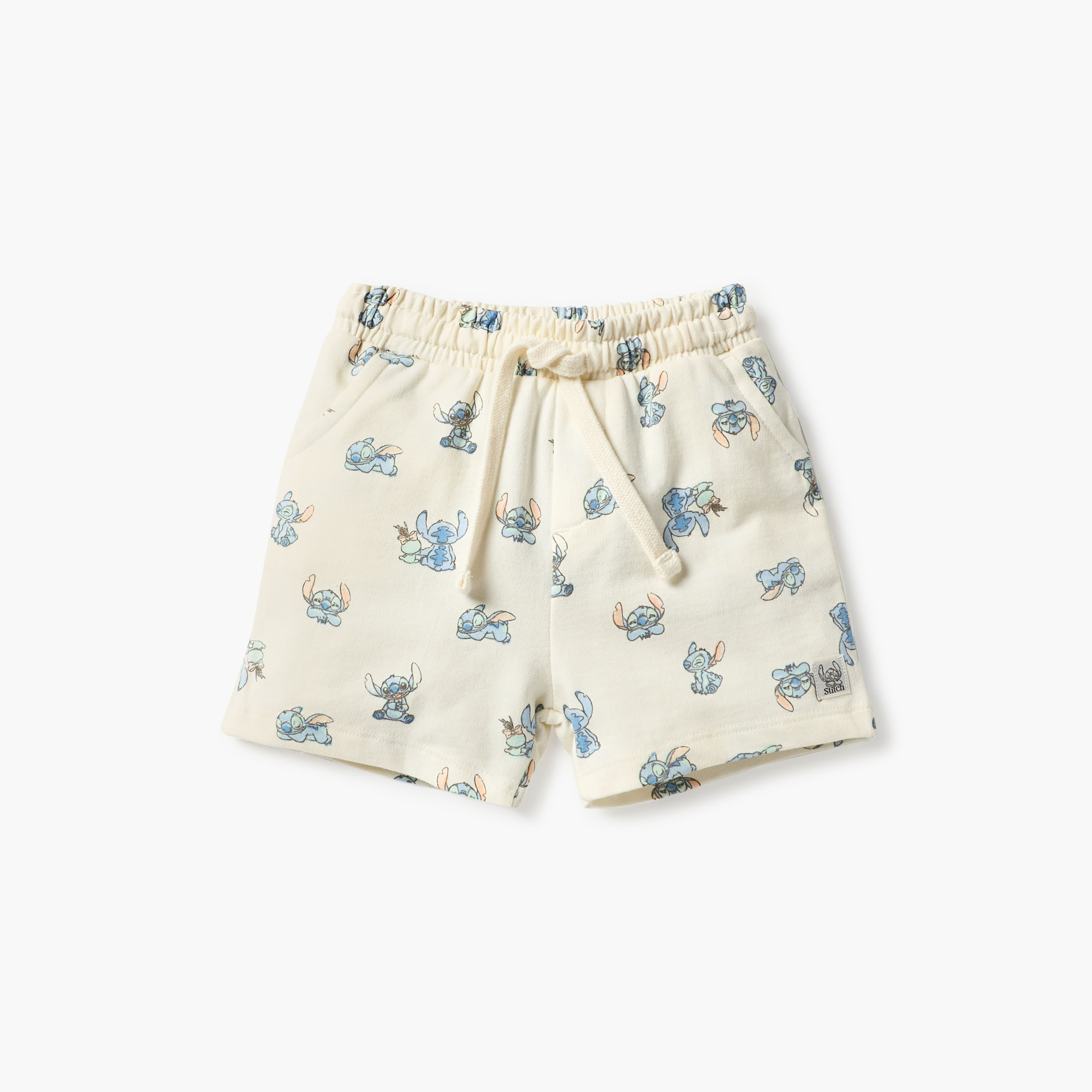 طقم شورت وتيشيرت بطبعات ستيتش من ديزني-baby-boys-clothing-setsandcoords-image-3