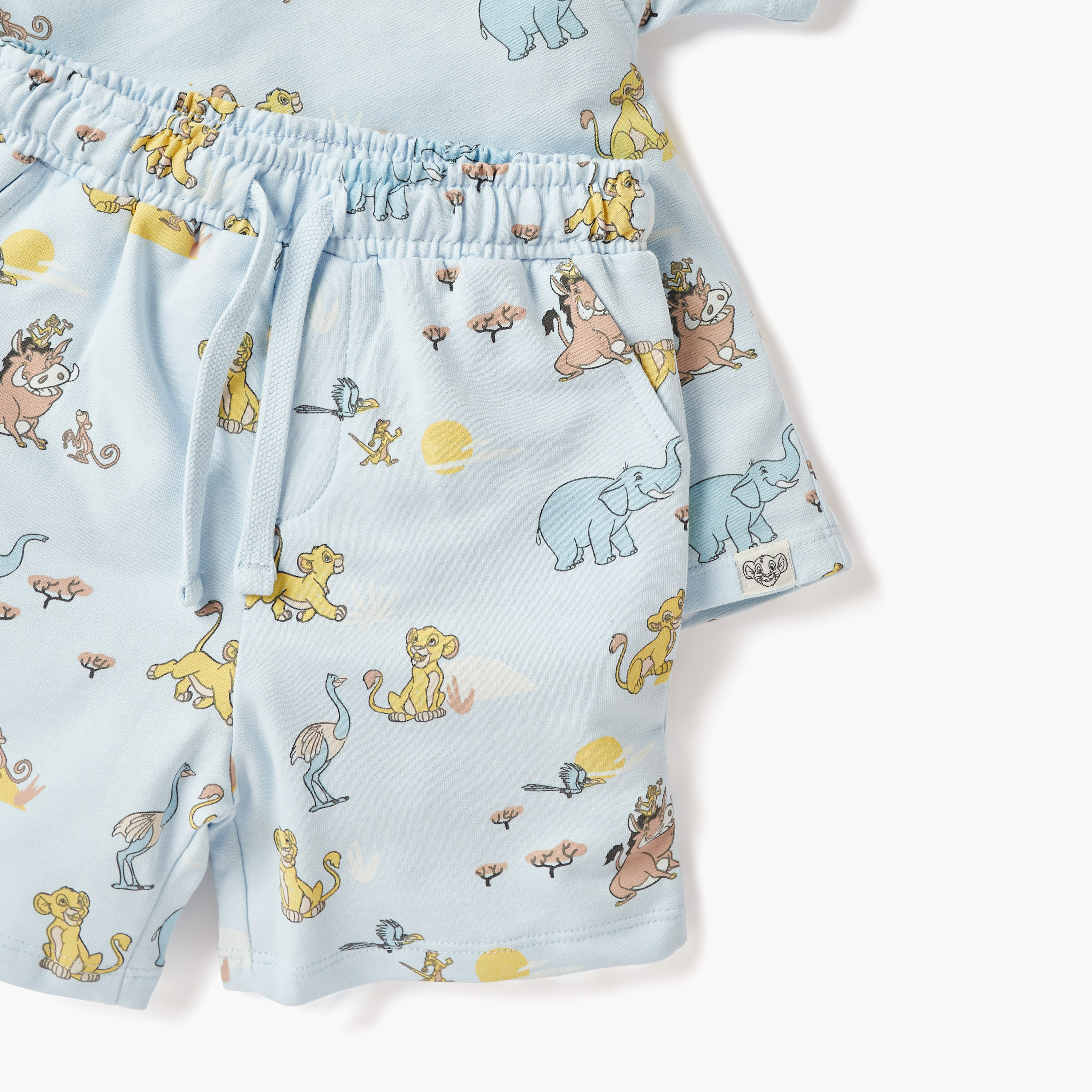 Disney All-Over Lion King Print T-shirt and Shorts Set-baby-boys-clothing-setsandcoords-image-5