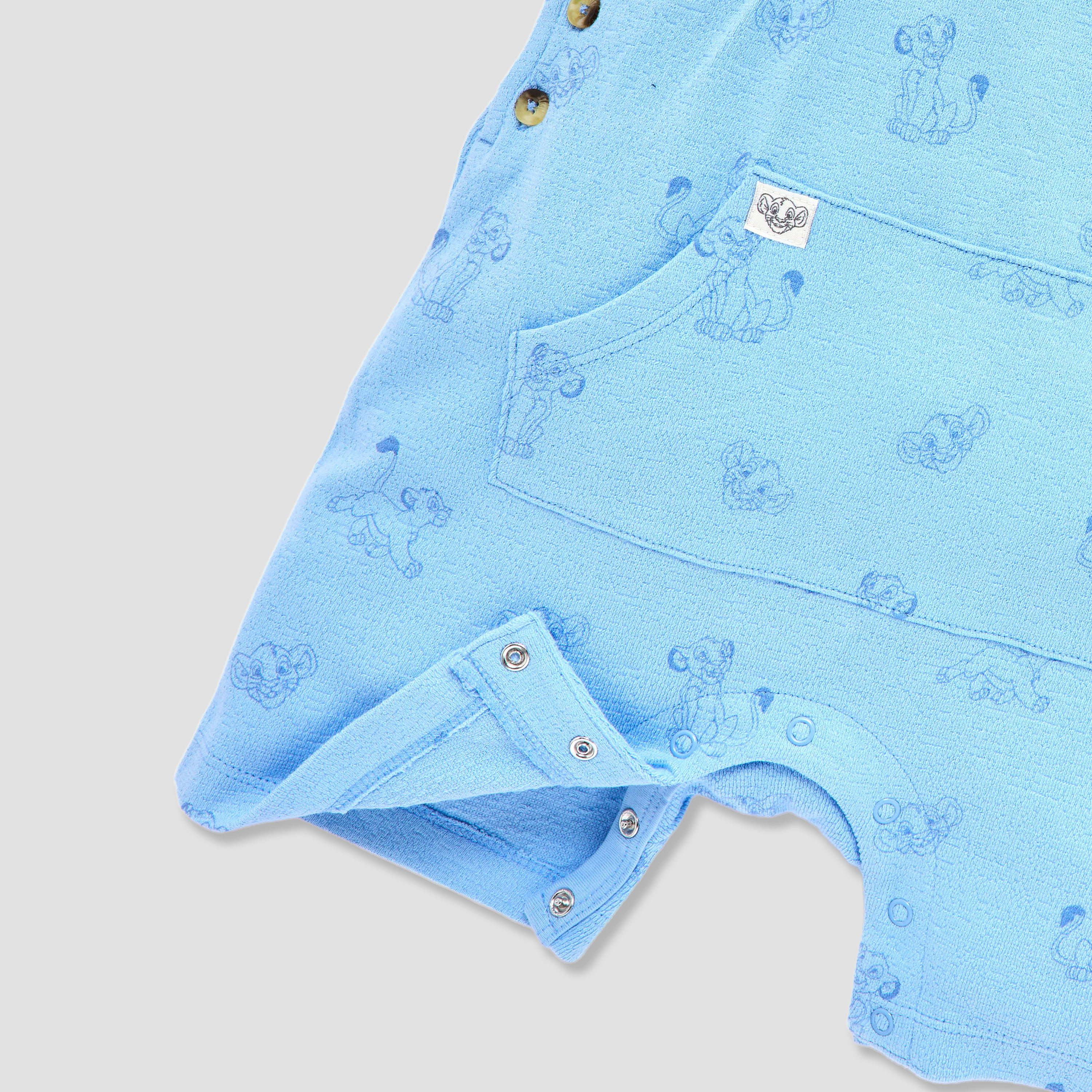 Disney All-Over Simba Print Dungaree and Striped T-shirt Set-baby-boys-clothing-setsandcoords-image-6