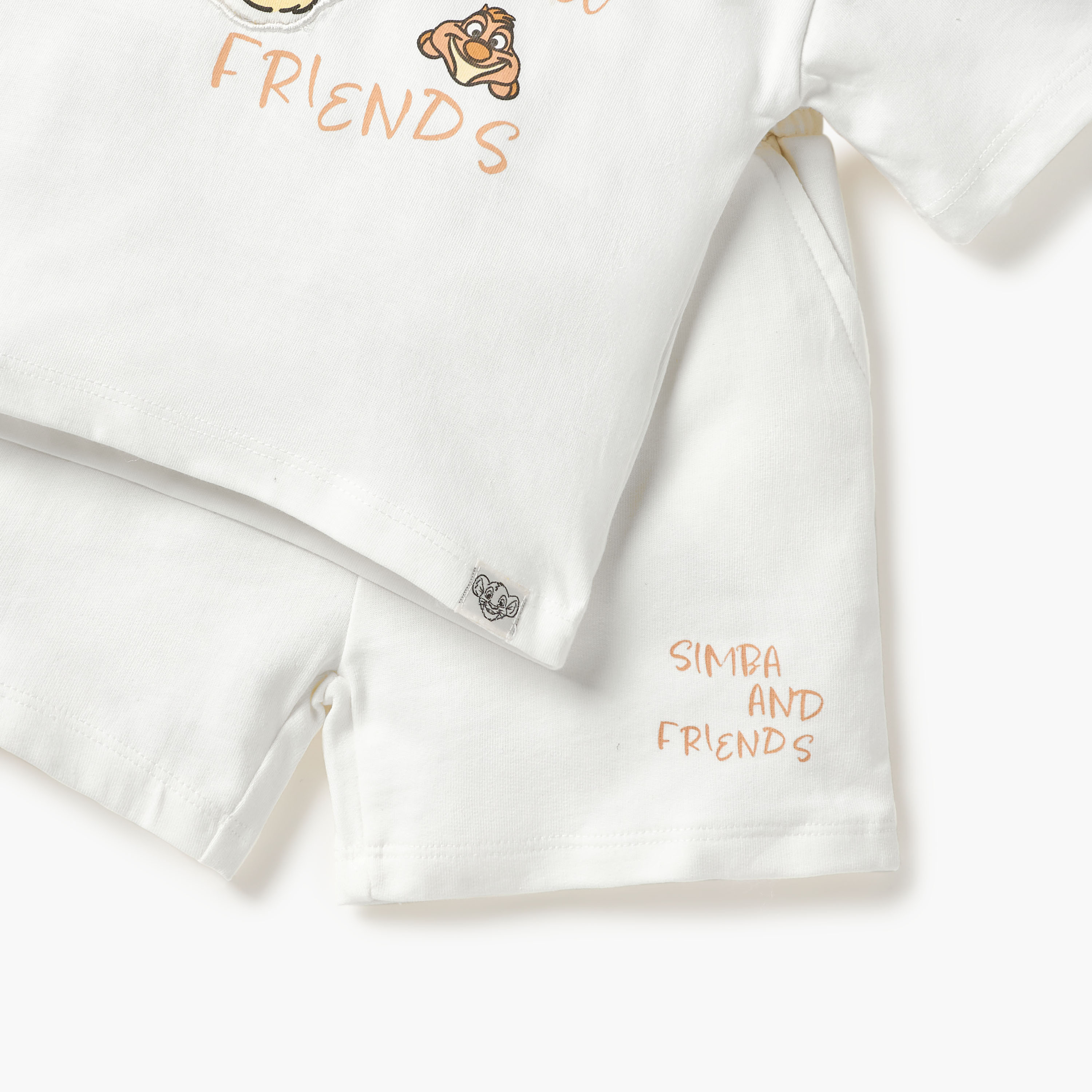 طقم تيشيرت وشورت بطبعات الأسد الملك من ديزني-baby-boys-clothing-setsandcoords-image-5