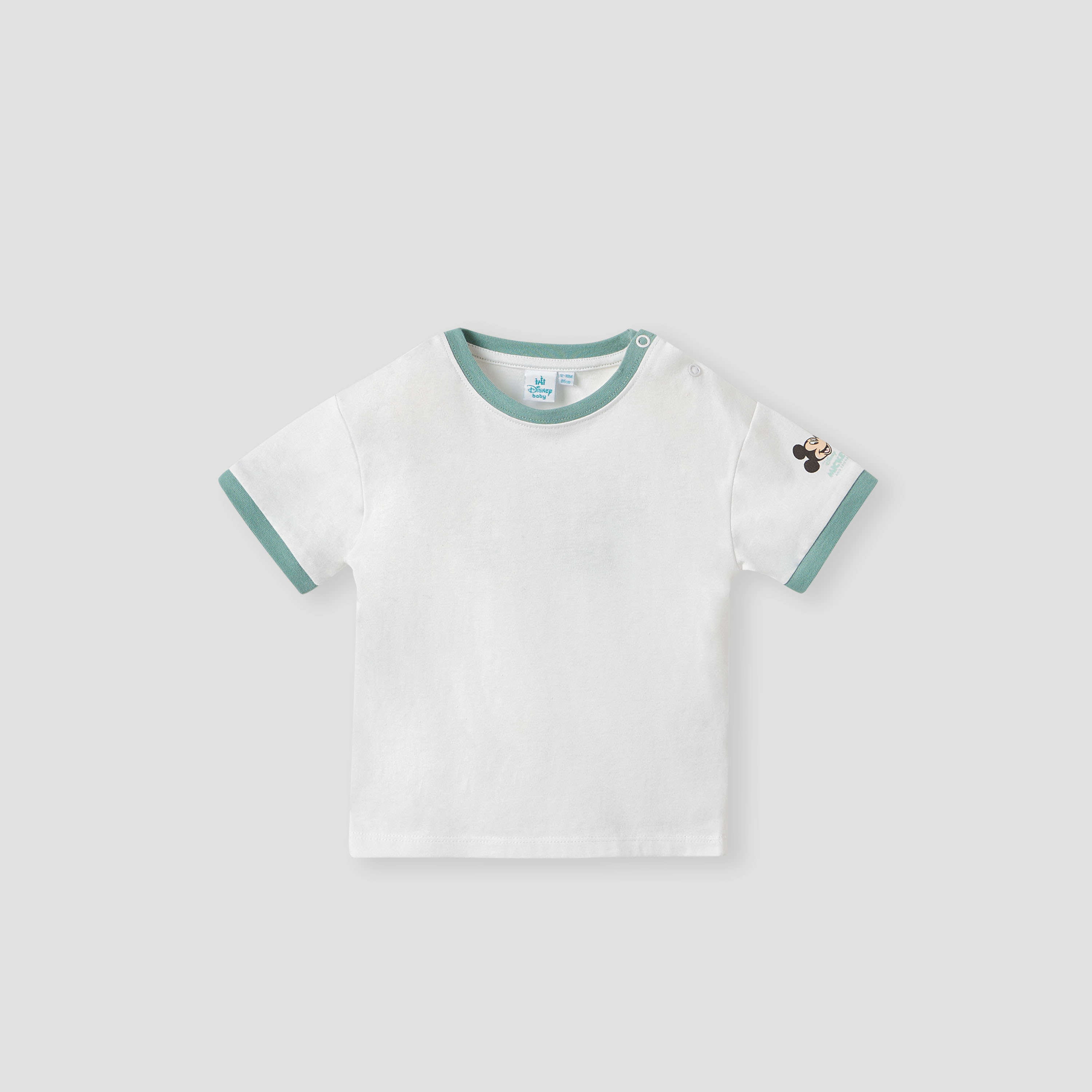 طقم تيشيرت ودنغري بطبعات ميكي ماوس آند فريندز من ديزني-baby-boys-clothing-setsandcoords-image-2