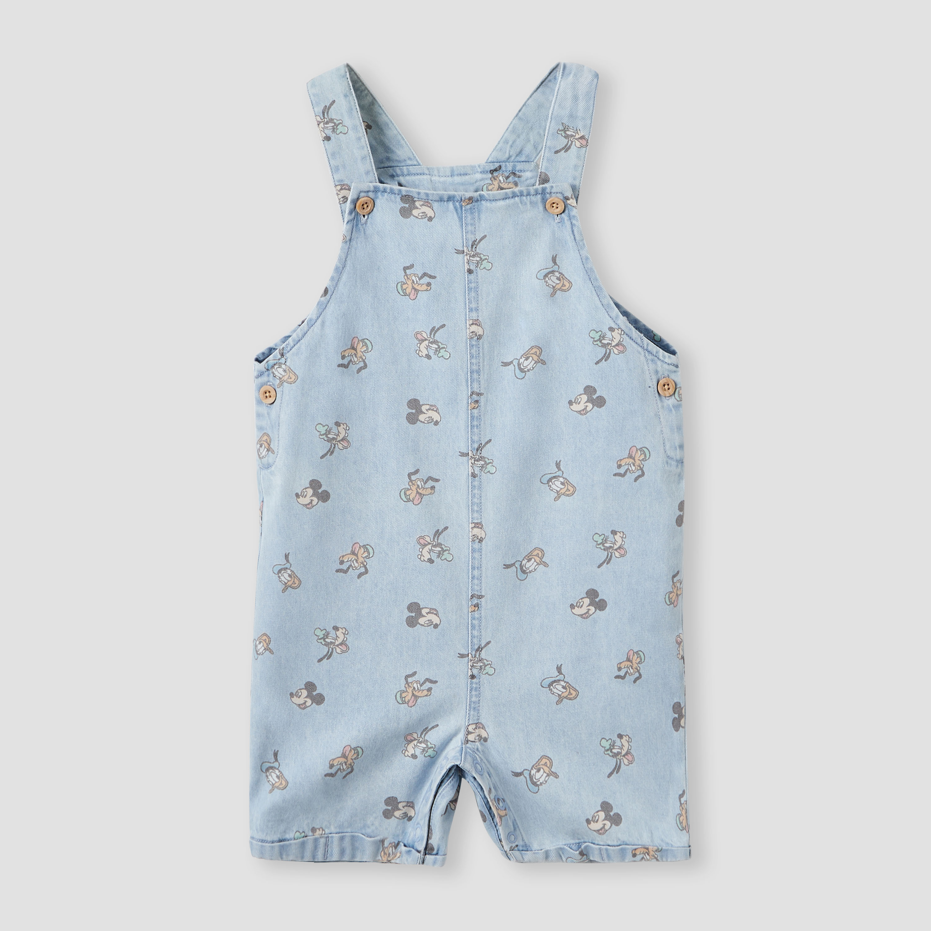طقم تيشيرت ودنغري بطبعات ميكي ماوس آند فريندز من ديزني-baby-boys-clothing-setsandcoords-image-3