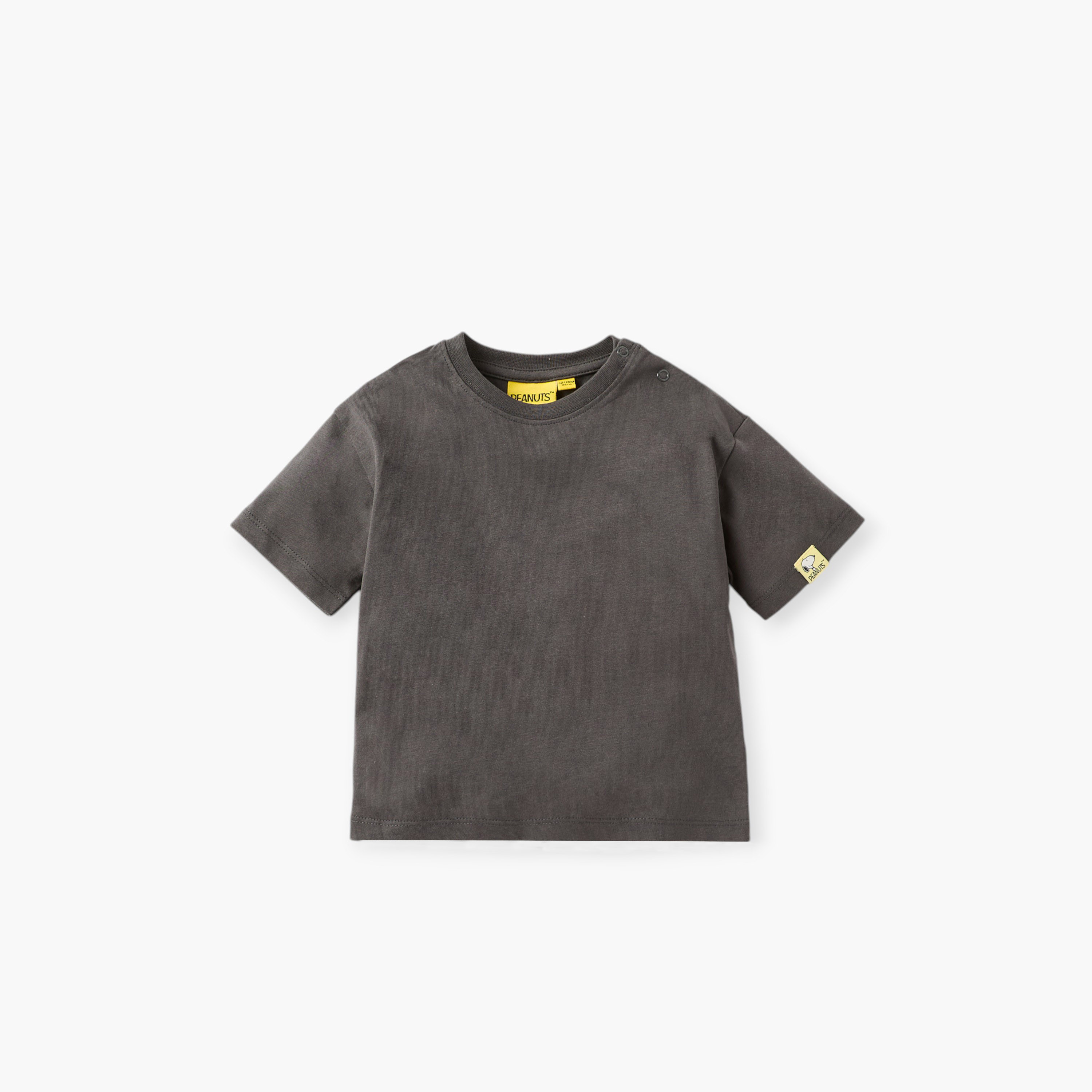 طقم دنغري وتيشيرت سادة-baby-boys-clothing-setsandcoords-image-3