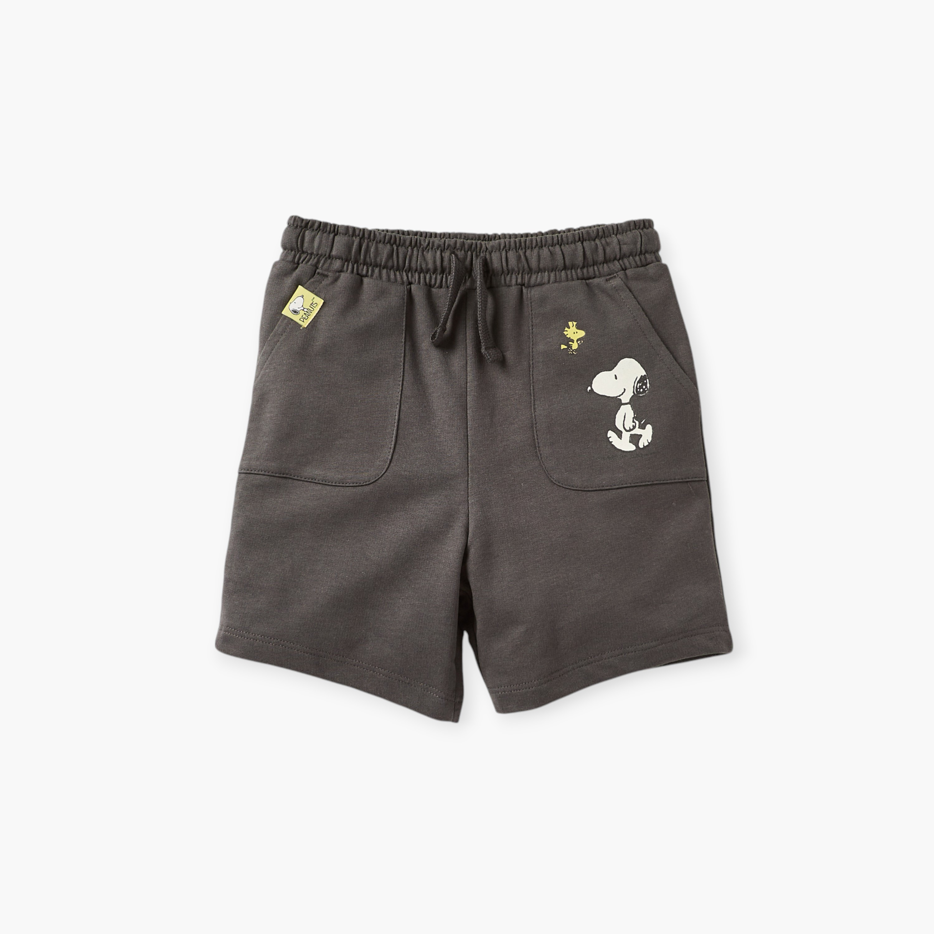 Snoopy Print Short Sleeves T-shirt and Shorts Set-baby-boys-clothing-setsandcoords-image-3