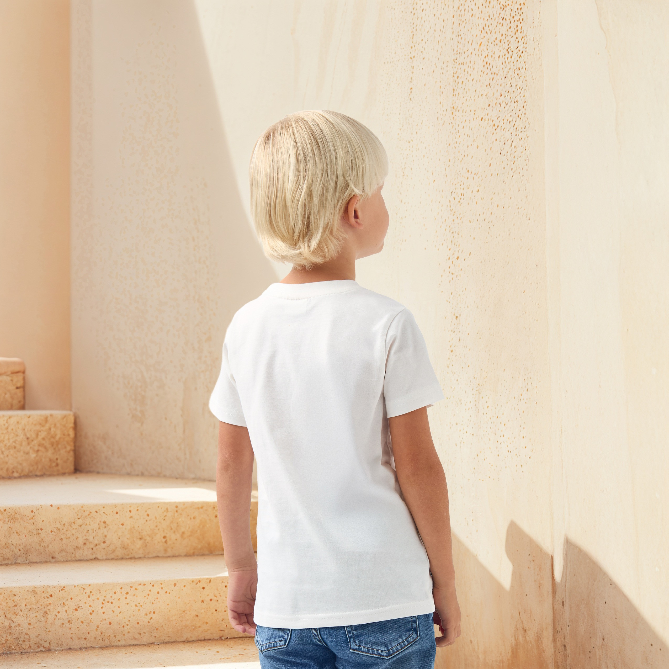 Juniors Printed Crew Neck T-shirt with Short Sleeves-boys-clothing-tshirtsandpolos-image-3