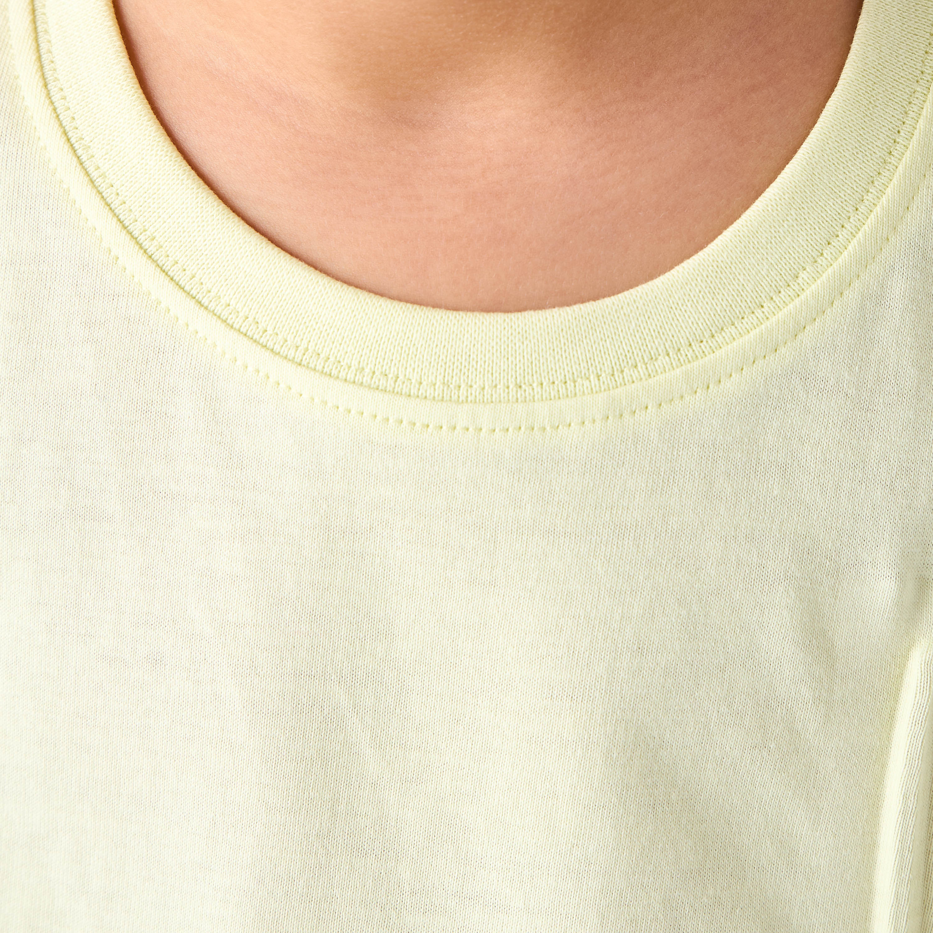 Juniors Embossed Detail T-shirt with Short Sleeves-boys-clothing-tshirtsandpolos-image-5