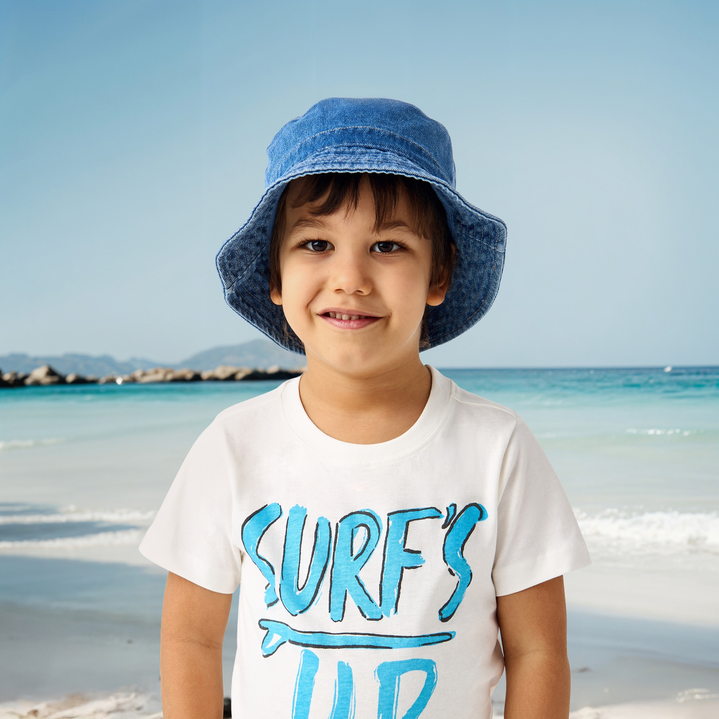 Juniors Typographic Print Crew Neck T-shirt with Short Sleeves-boys-clothing-tshirtsandpolos-image-4