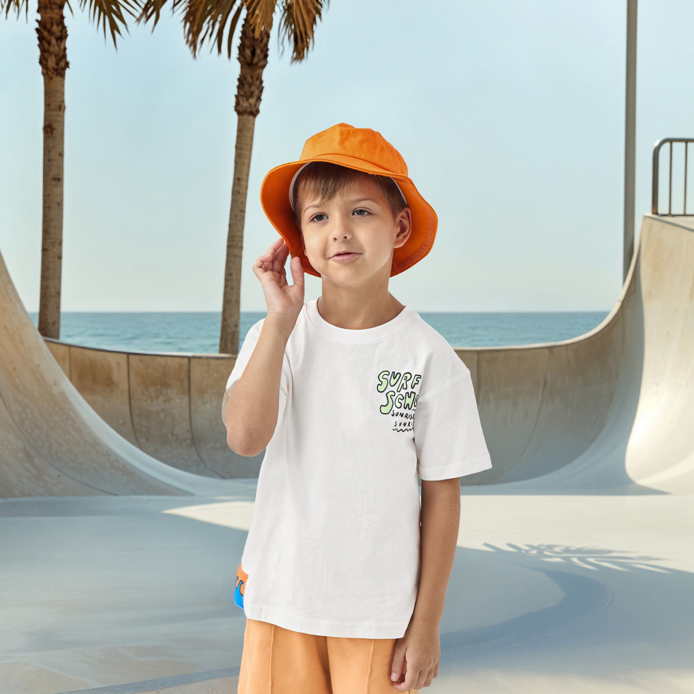 تيشيرت بأكمام قصيرة وطبعات جرافيك من جونيورز-boys-clothing-tshirtsandpolos-image-1