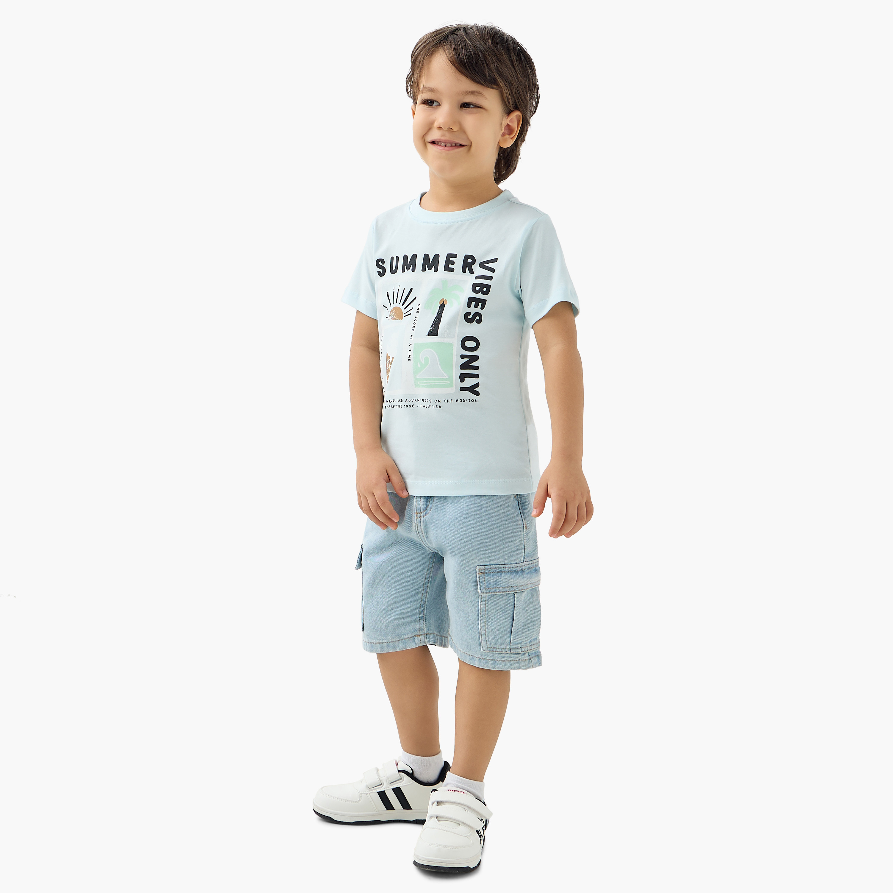 تيشيرت بأكمام قصيرة وطبعات جرافيك من جونيورز-boys-clothing-tshirtsandpolos-image-2