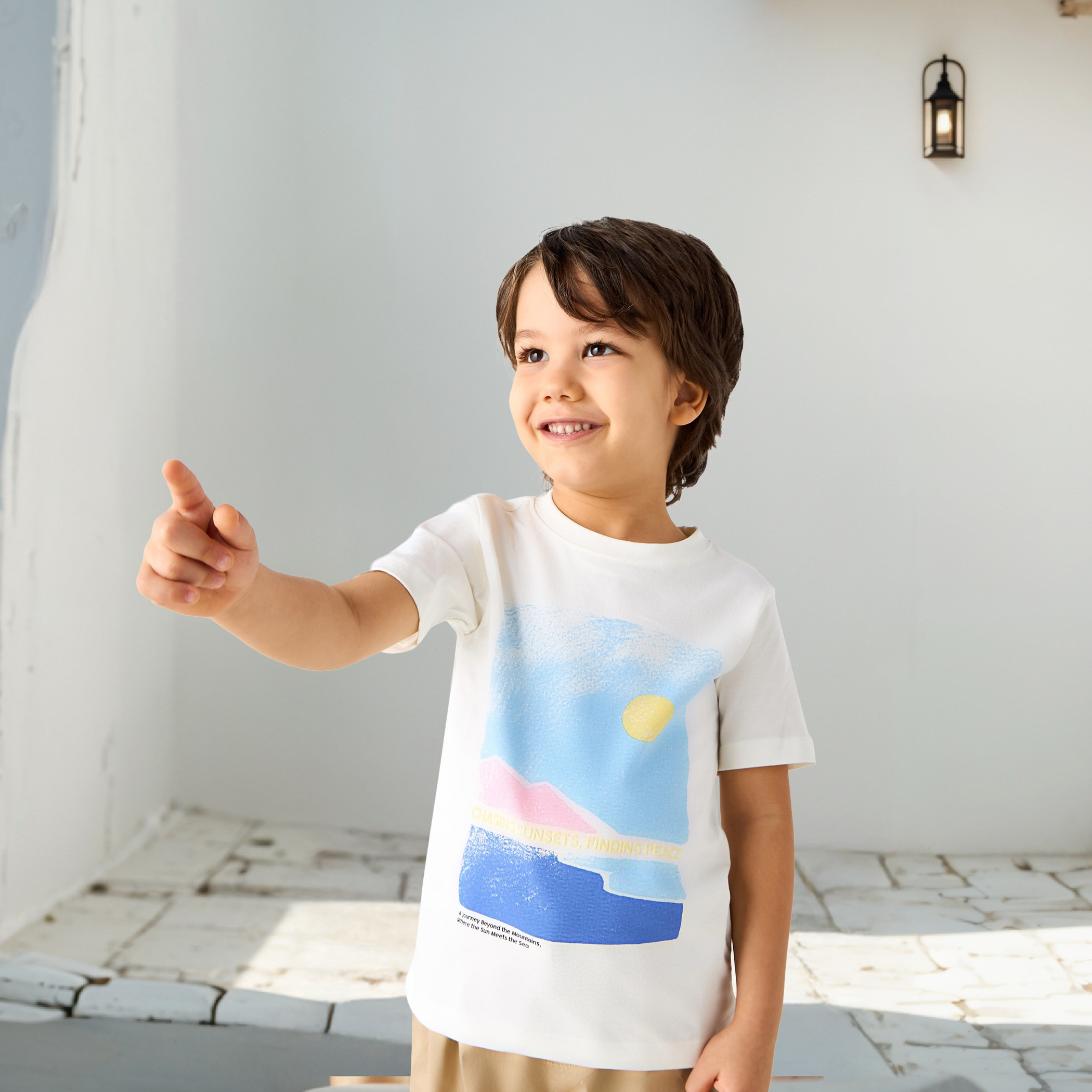 Juniors Printed Crew Neck T-shirt with Short Sleeves - Set of 2-boys-clothing-tshirtsandpolos-image-3