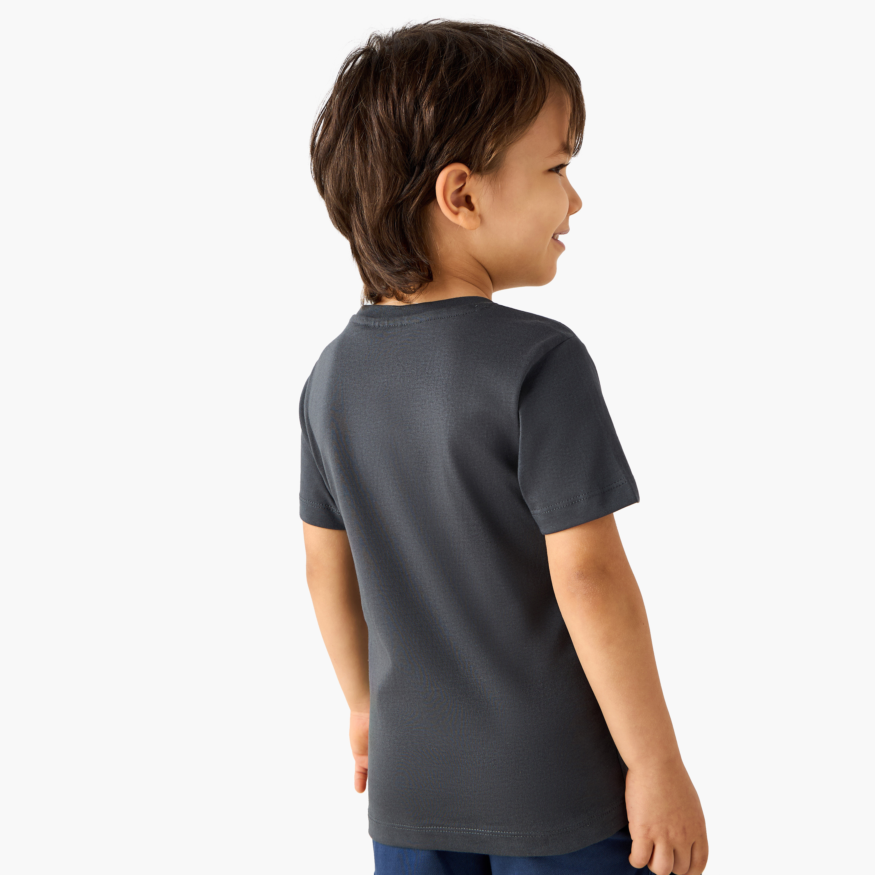تيشيرت بأكمام قصيرة وطبعات تايبوجرافيك من جونيورز-boys-clothing-tshirtsandpolos-image-3