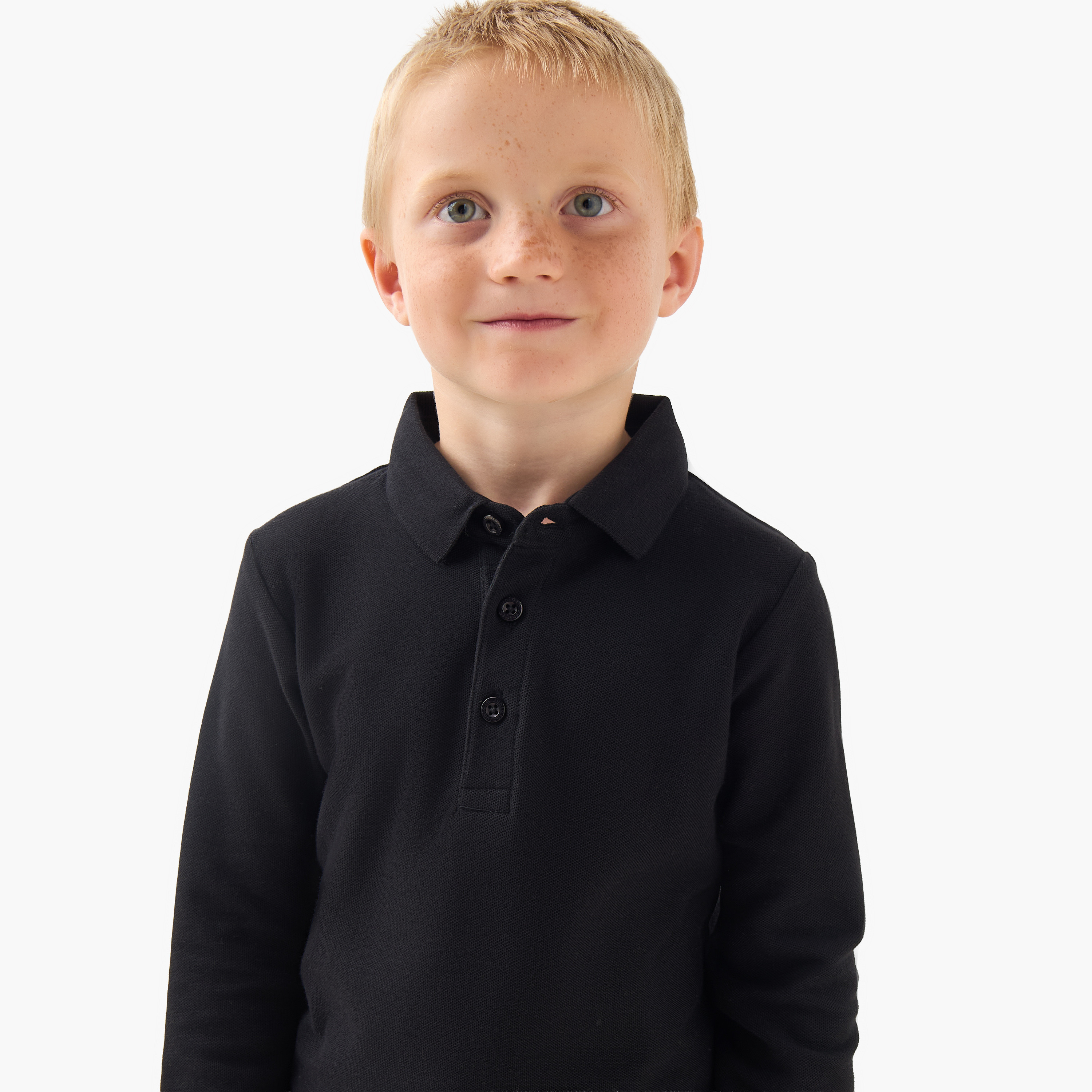 تيشيرت بولو بياقة وأكمام طويلة من جونيورز-boys-clothing-tshirtsandpolos-image-4