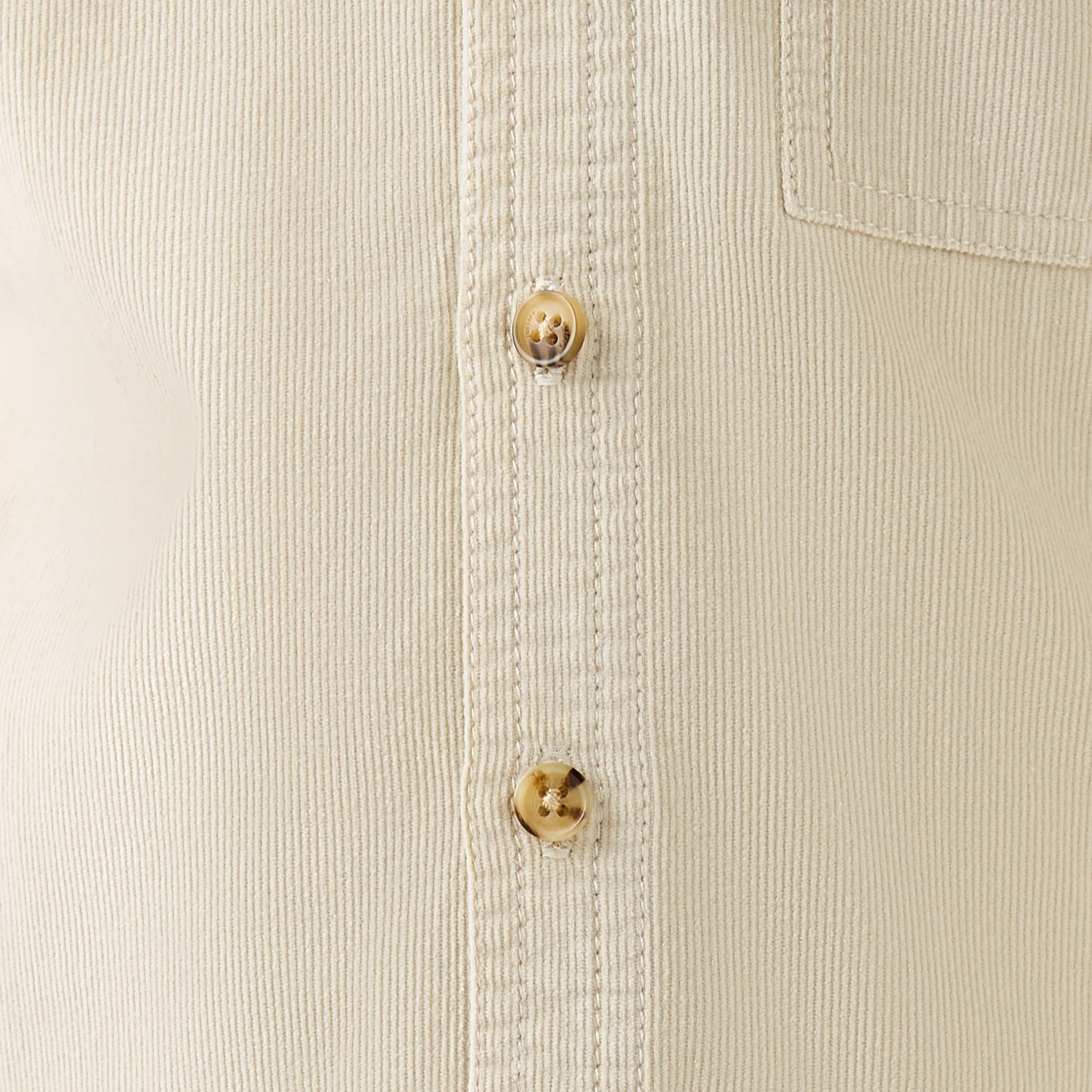 Juniors Corduroy Shirt with Collar and Long Sleeves-boys-clothing-shirts-image-5
