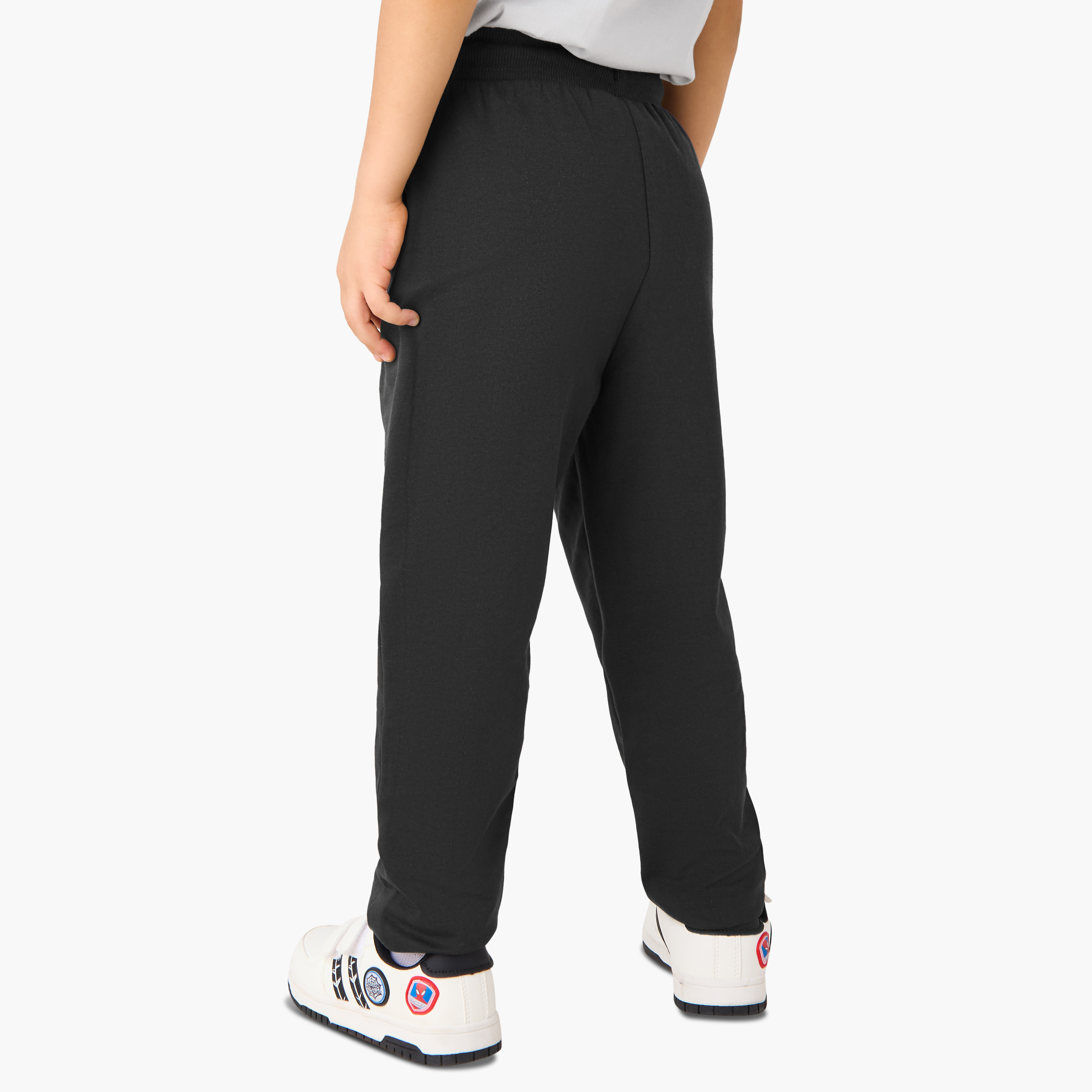 بنطلون رياضي بألواح مع رباط إغلاق من جونيورز-boys-clothing-bottoms-joggersandtrackpants-image-3