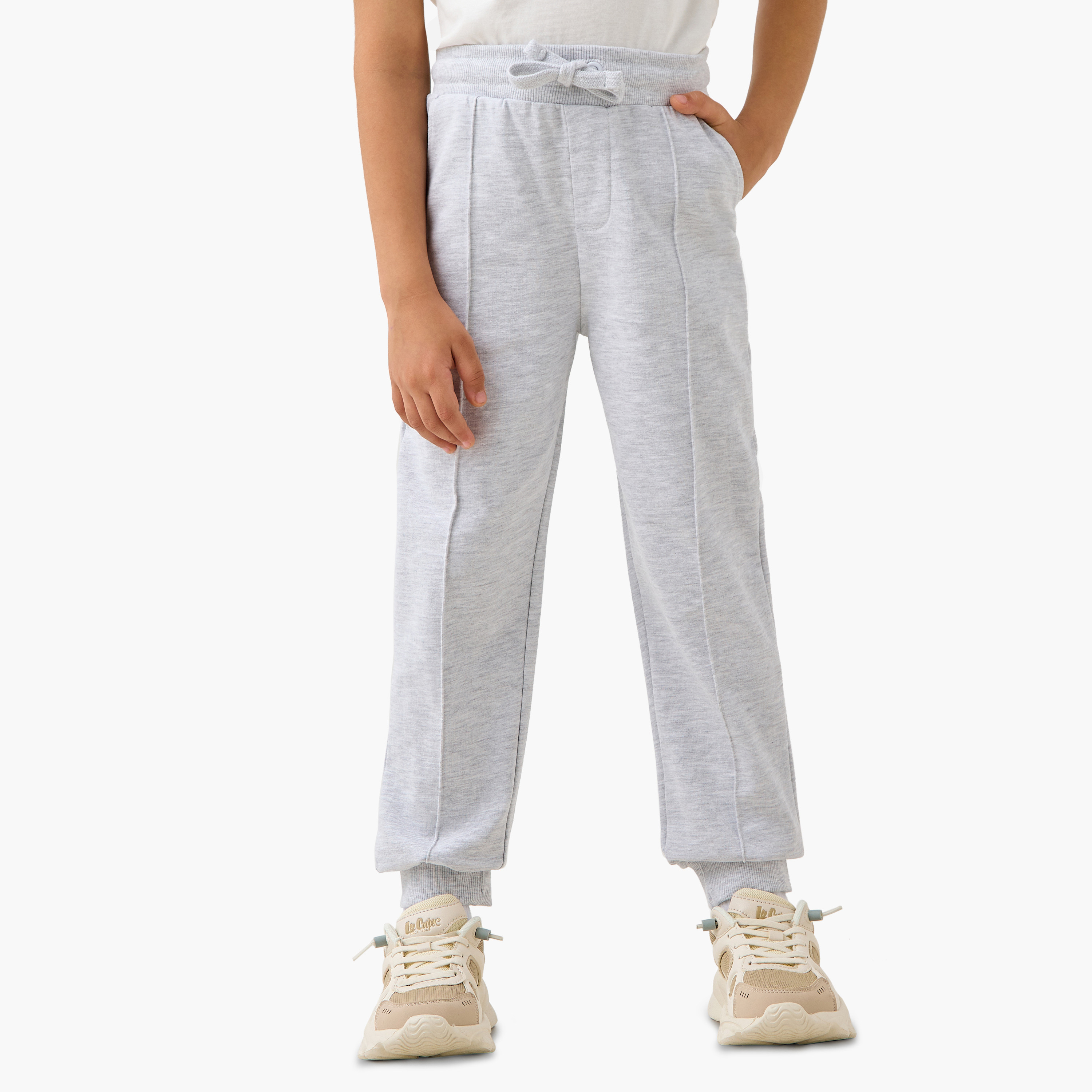 بنطلون رياضي بألواح مع رباط إغلاق من جونيورز-boys-clothing-bottoms-joggersandtrackpants-image-5