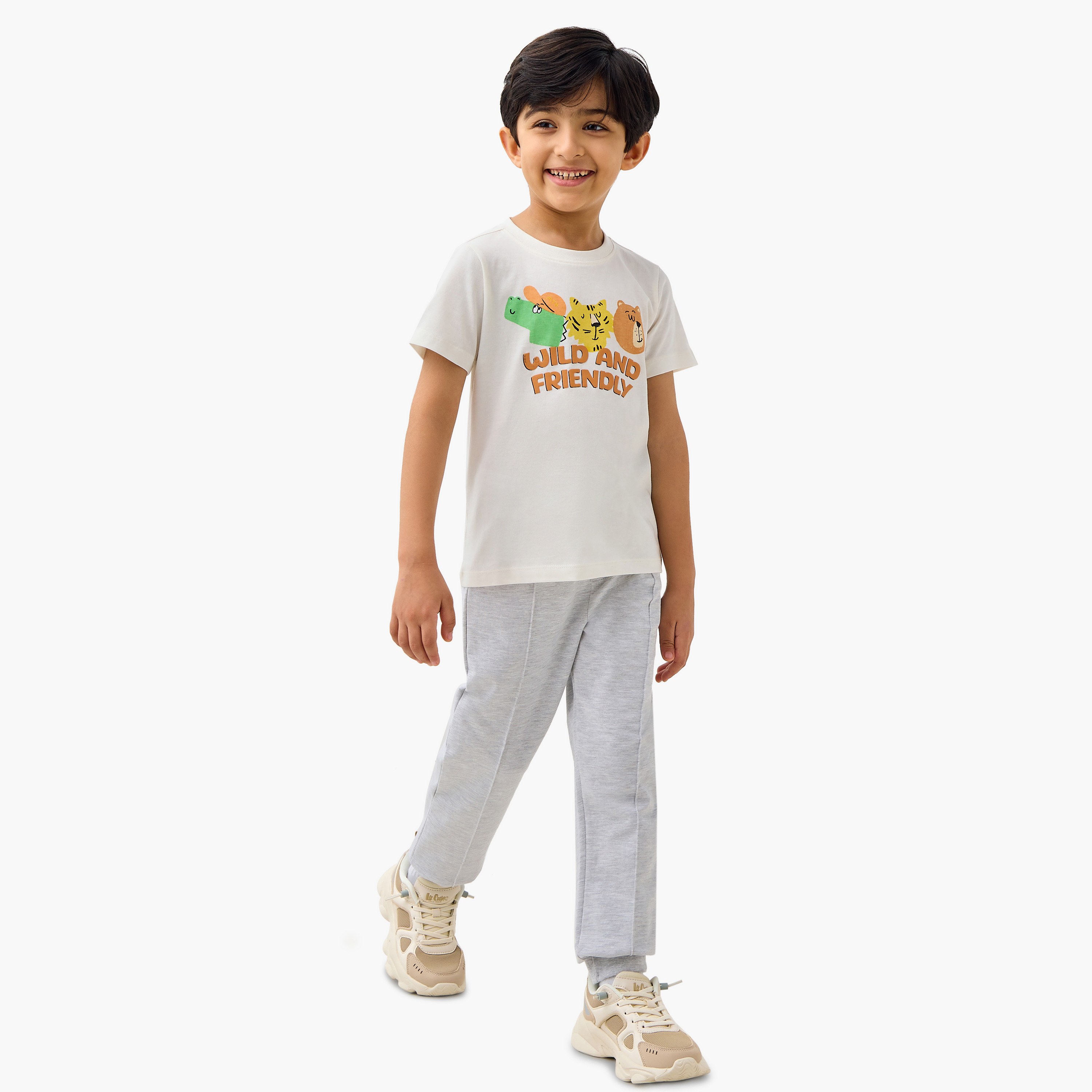 بنطلون رياضي بألواح مع رباط إغلاق من جونيورز-boys-clothing-bottoms-joggersandtrackpants-image-4