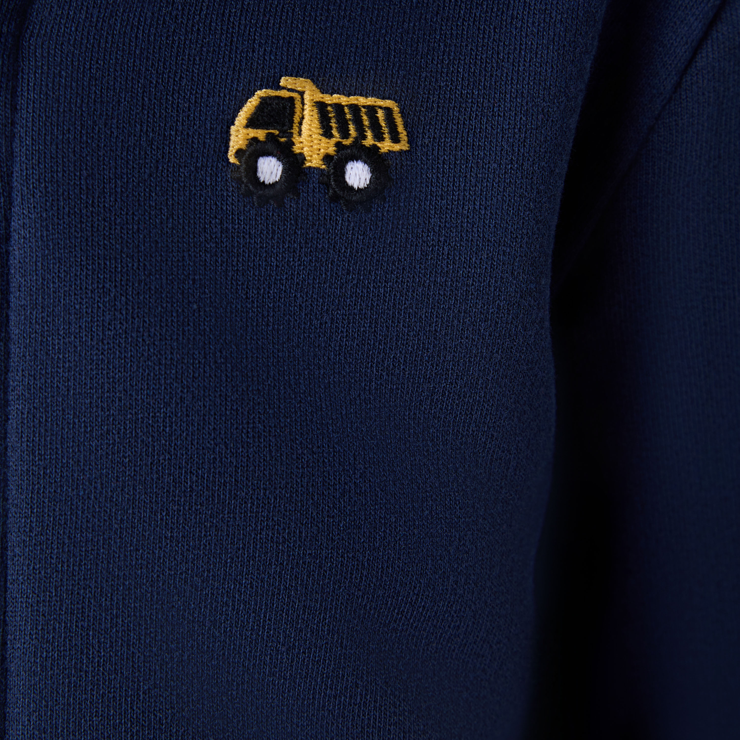 Juniors Truck Embroidered Pullover with Hood and Long Sleeves-baby-boys-clothing-jacketsandblazers-image-4