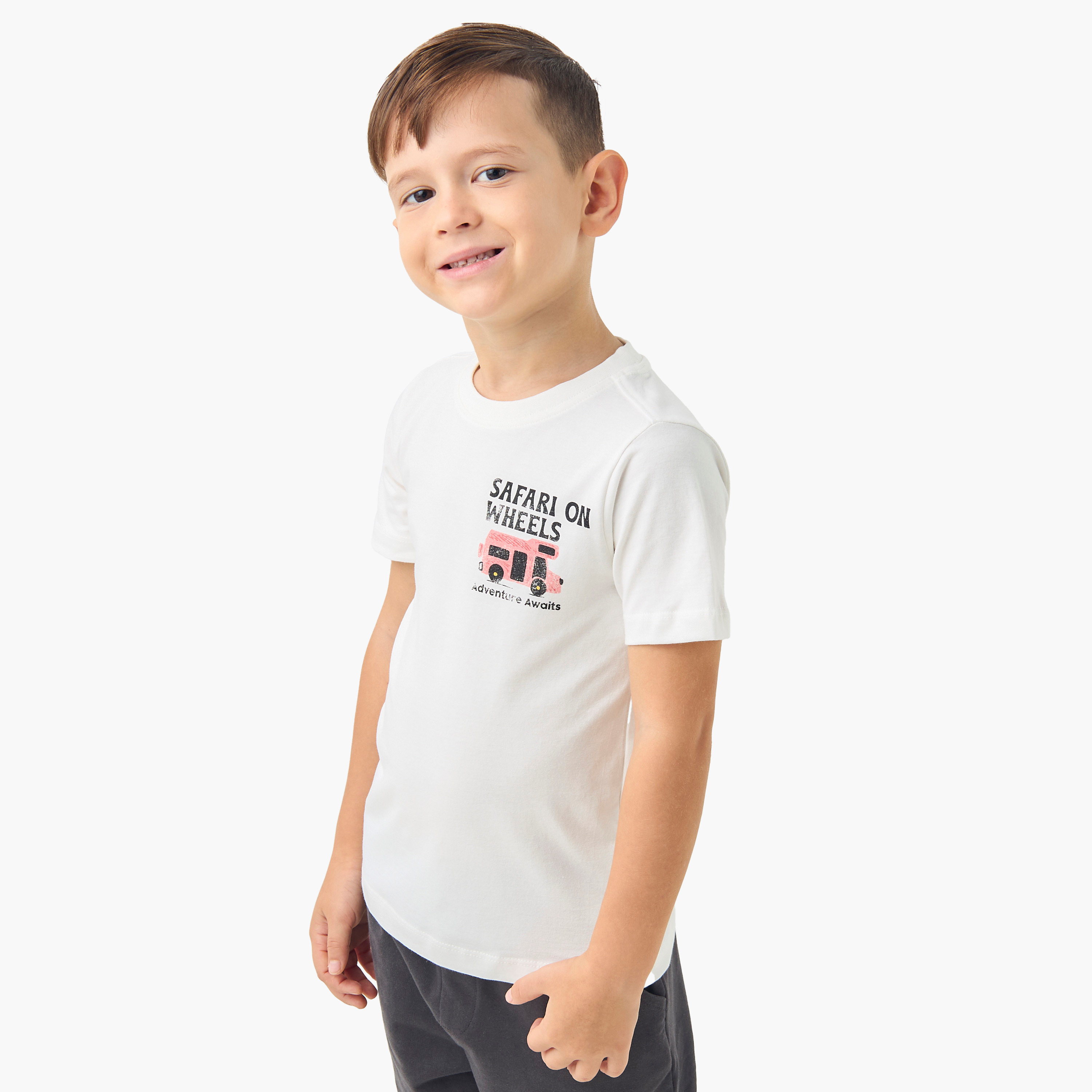 Juniors 3-Piece Printed T-shirt and Shorts Set-baby-boys-clothing-setsandcoords-image-4