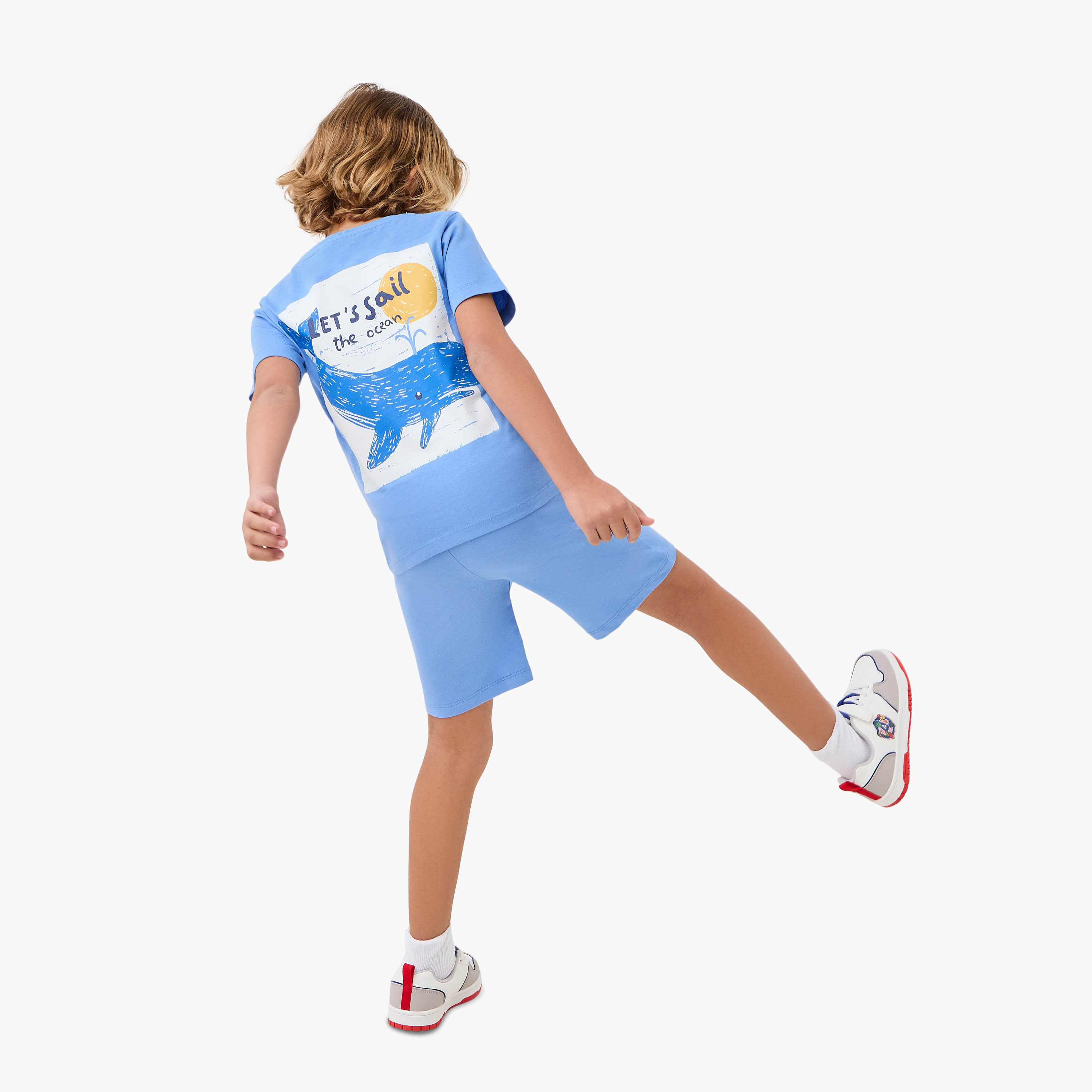 طقم شورت وتيشيرت 3 قطع متنوعة من جونيورز-boys-clothing-setsandcoords-image-5