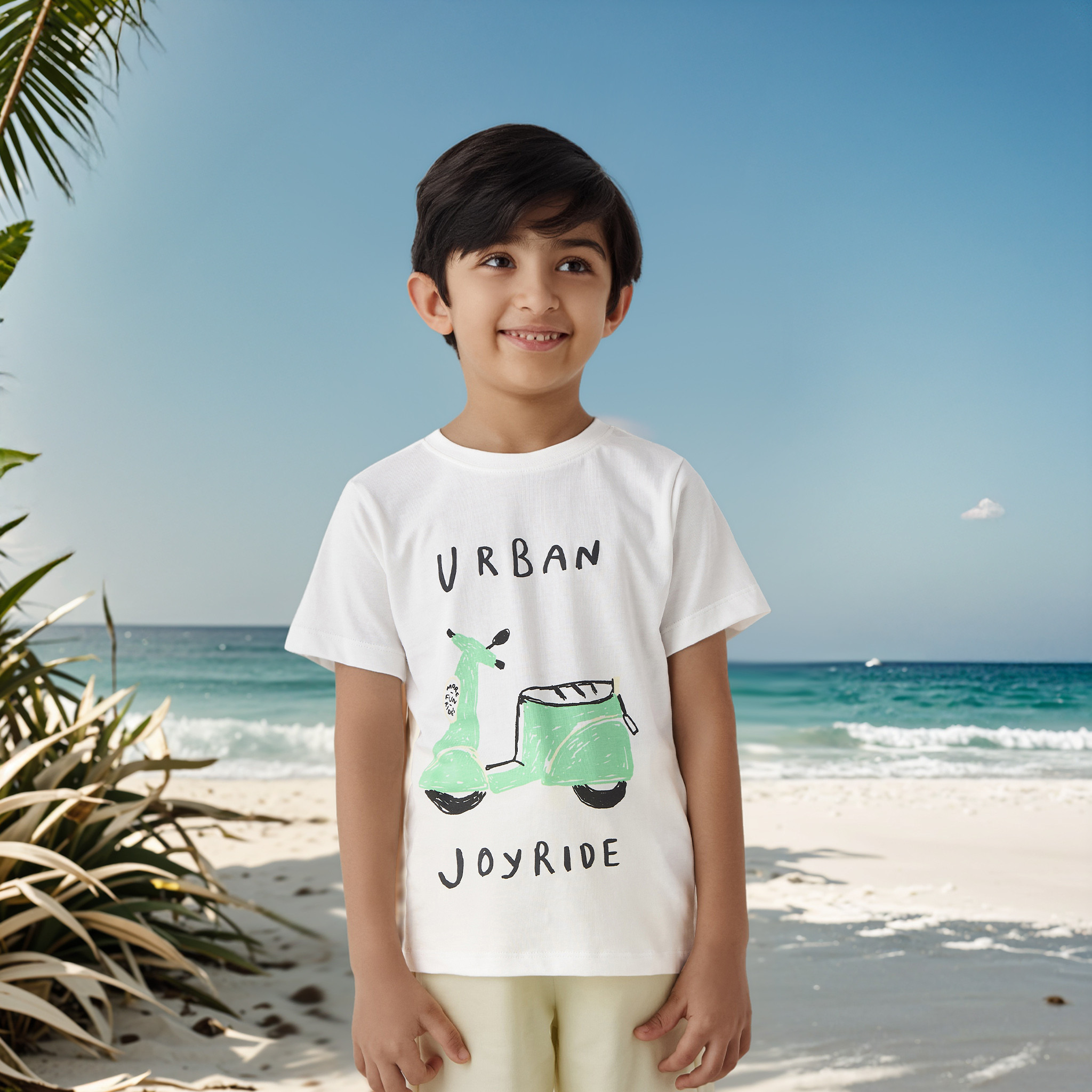 Juniors 3-Piece Printed T-shirt and Shorts Set-boys-clothing-setsandcoords-image-2