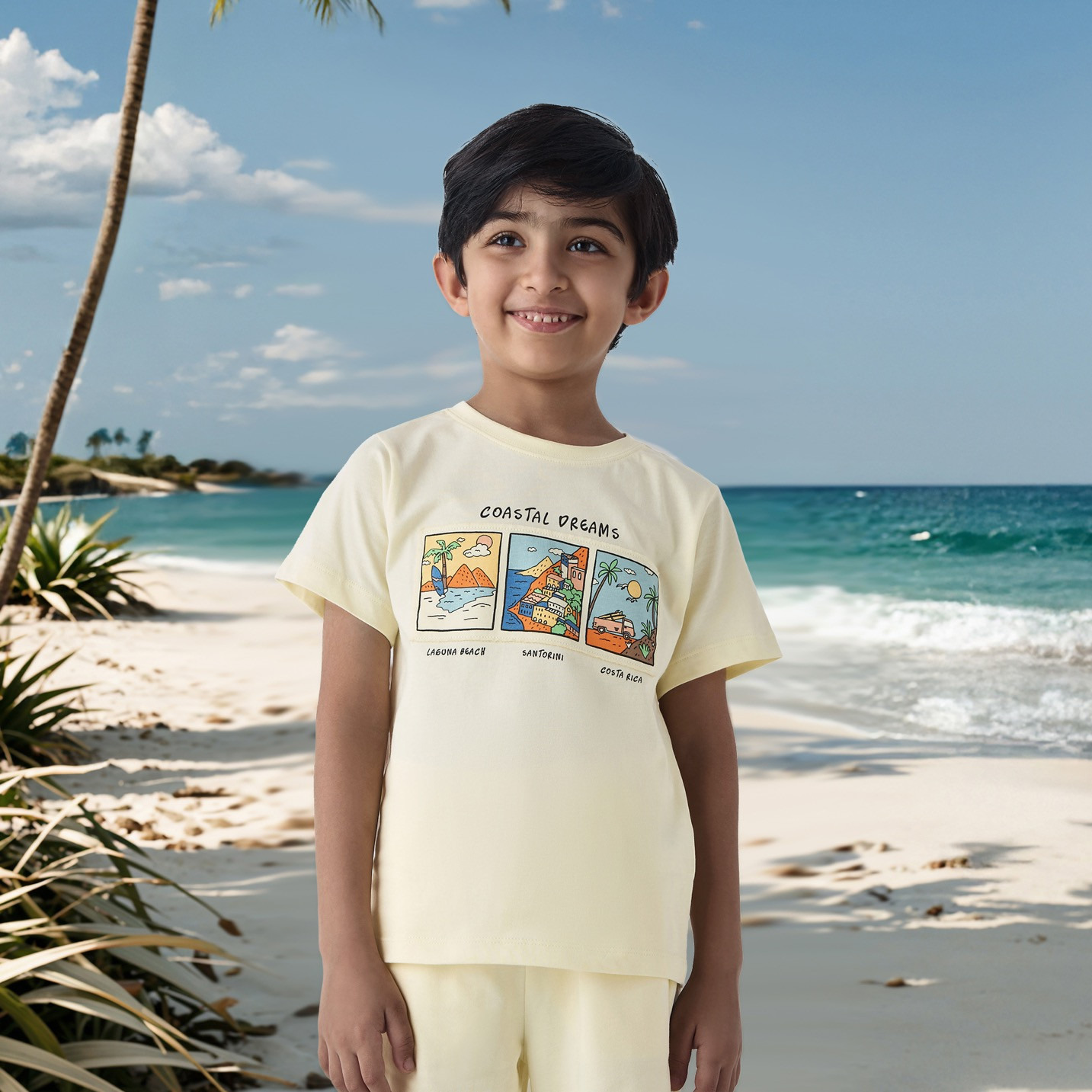 Juniors 3-Piece Printed T-shirt and Shorts Set-boys-clothing-setsandcoords-image-4