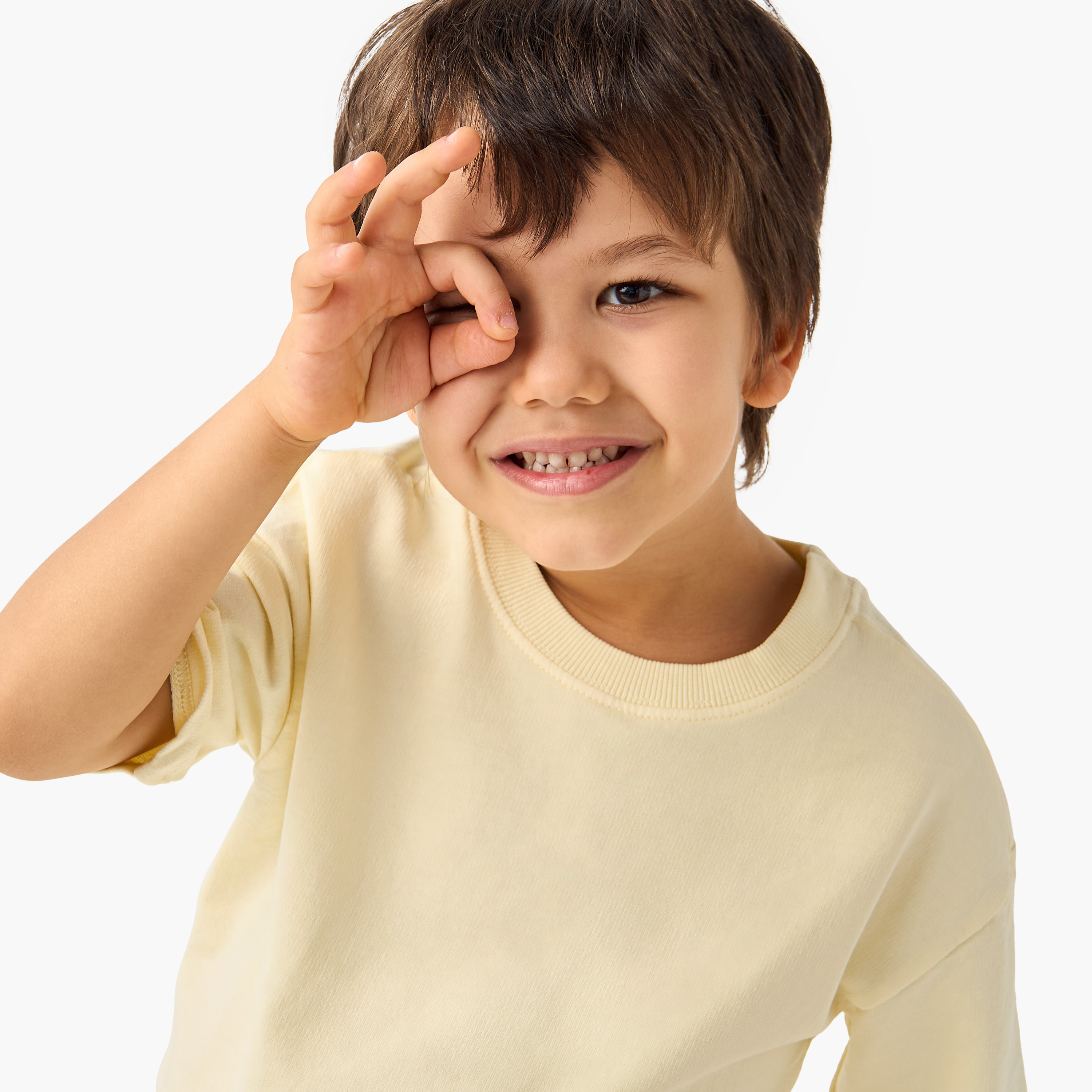 طقم شورت وتيشيرت سادة من جونيورز-boys-clothing-setsandcoords-image-6