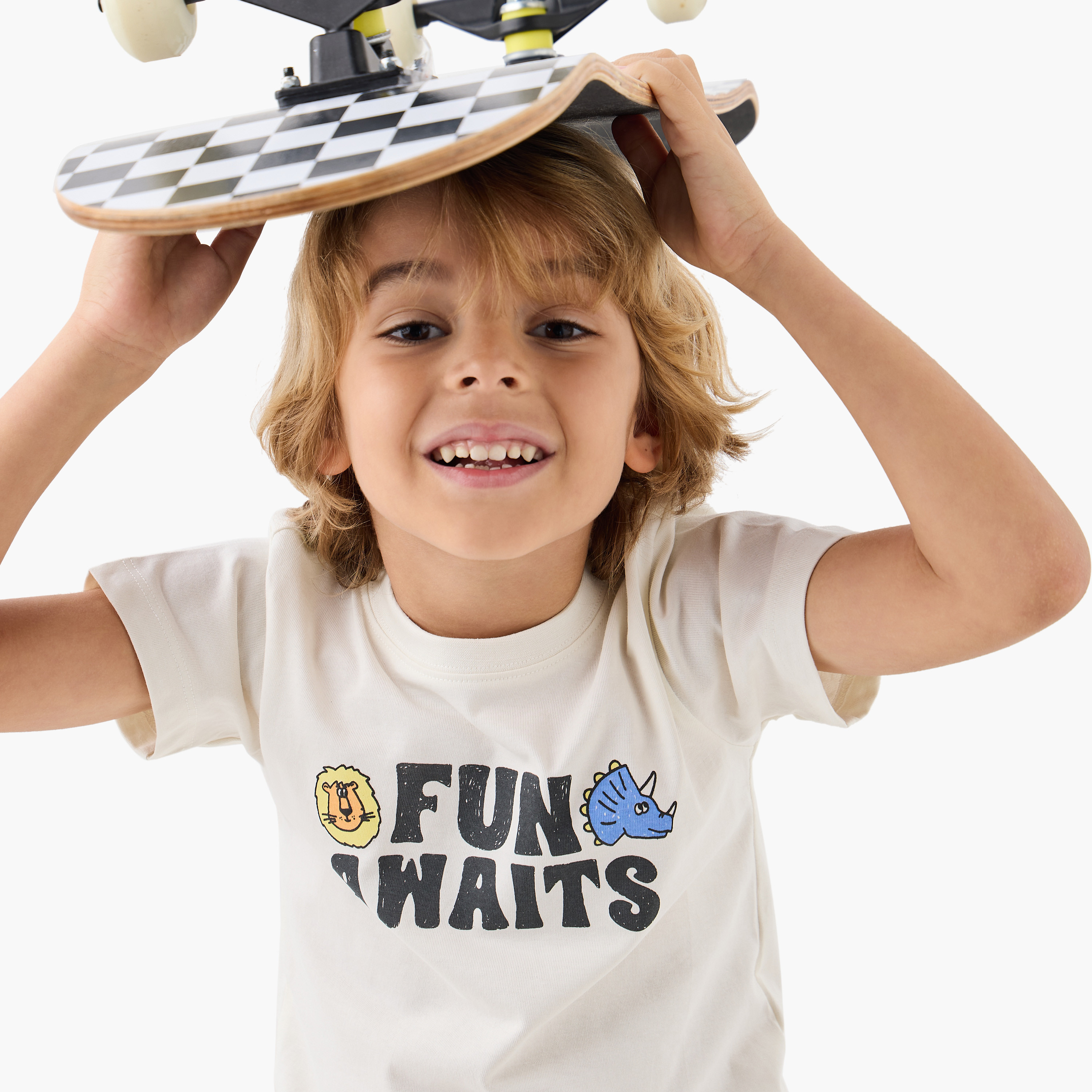 Juniors 3-Piece Printed T-shirt and Shorts Set-boys-clothing-setsandcoords-image-5