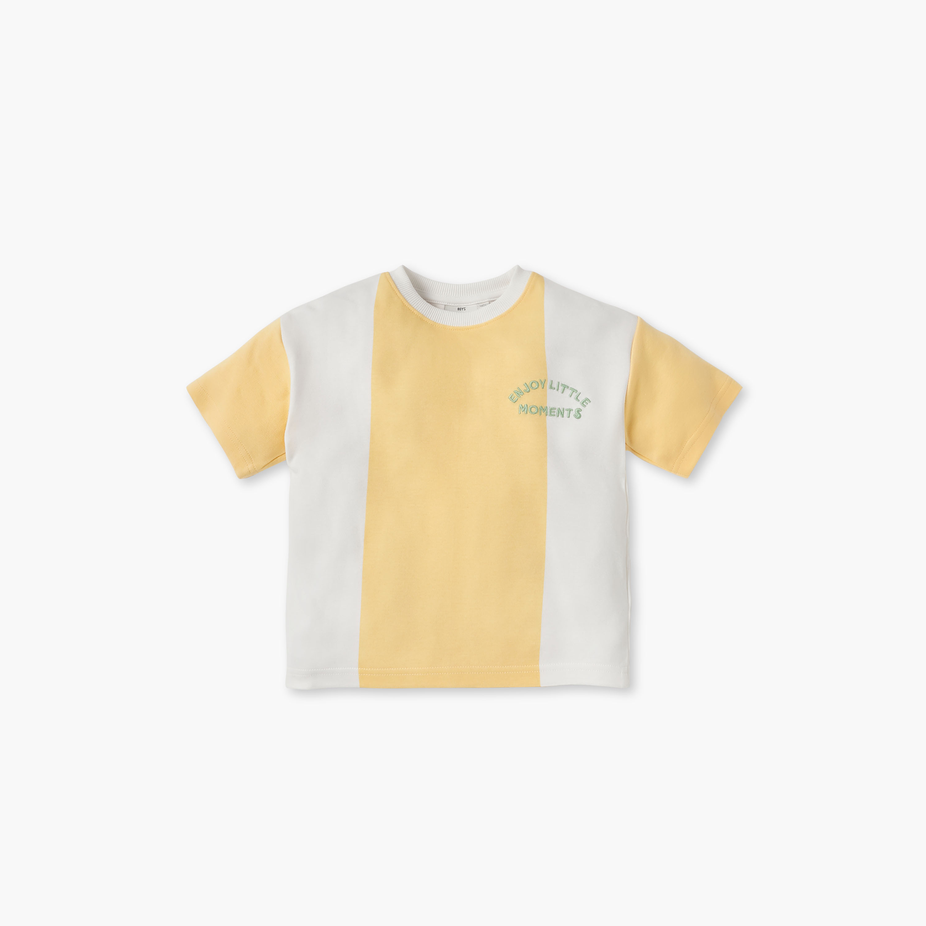 Juniors Striped T-shirt and Shorts Set-baby-boys-clothing-setsandcoords-image-2