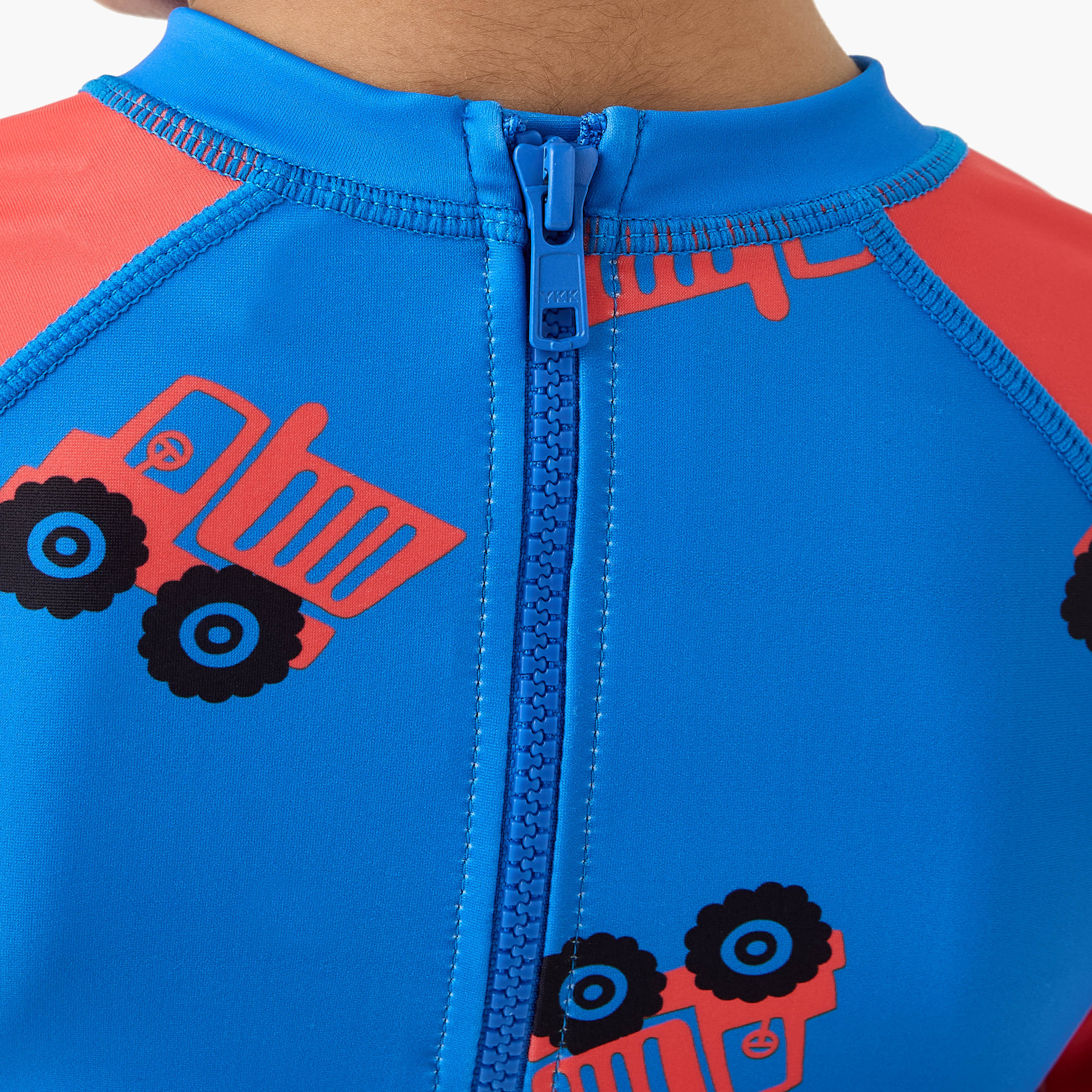 Juniors Vehicle Print Swim T-shirt and Shorts Set-boys-clothing-swimwear-image-6