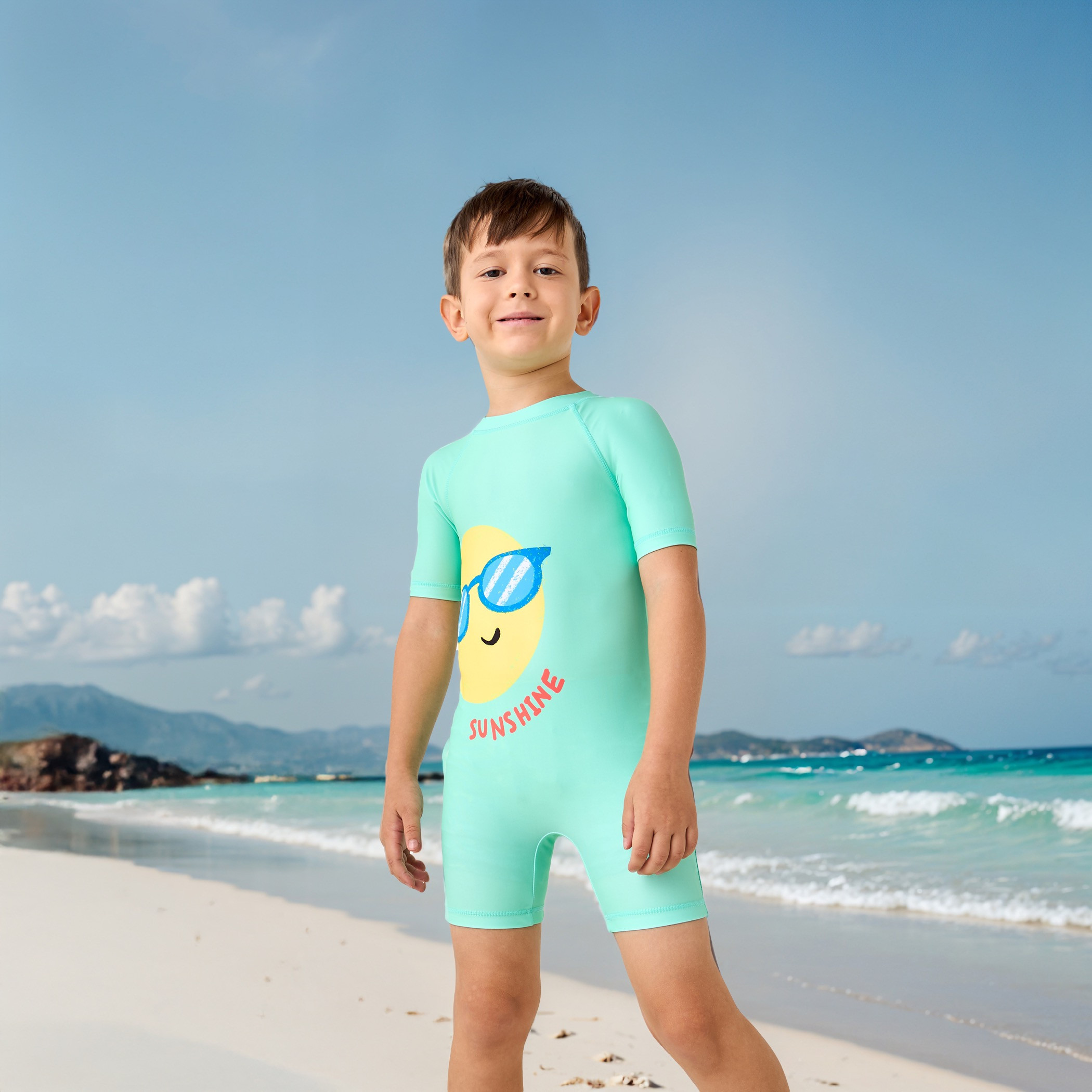 Juniors Graphic Printed Swimsuit-sports-boys-clothing-swimwear-image-1