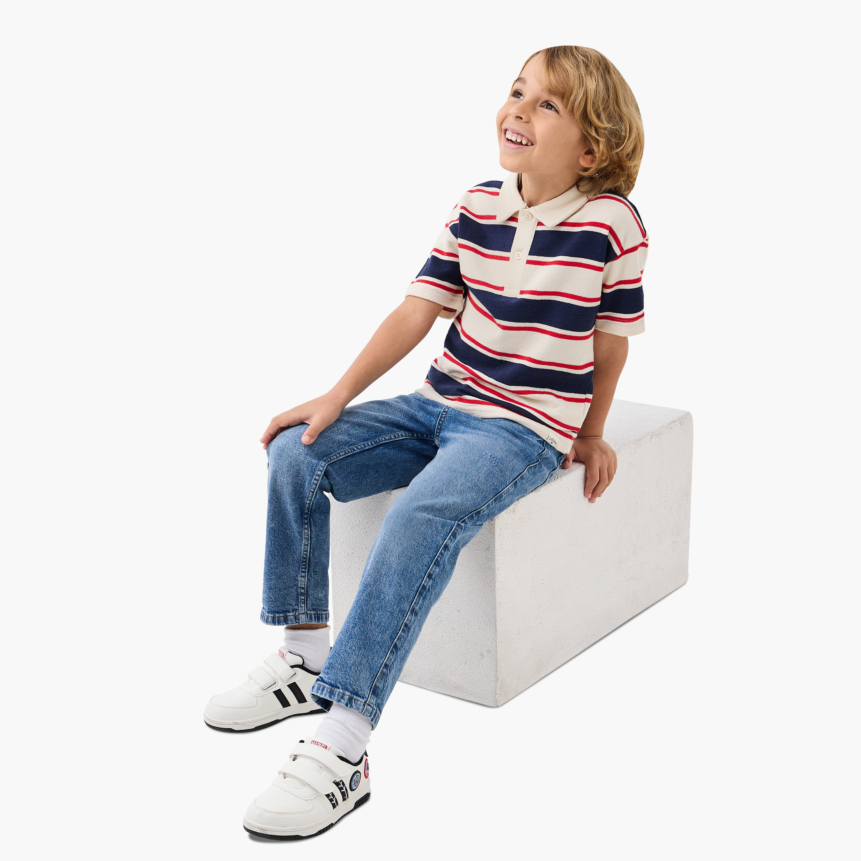 Juniors Solid Jeans with Pockets-baby-boys-clothing-bottoms-jeans-image-2