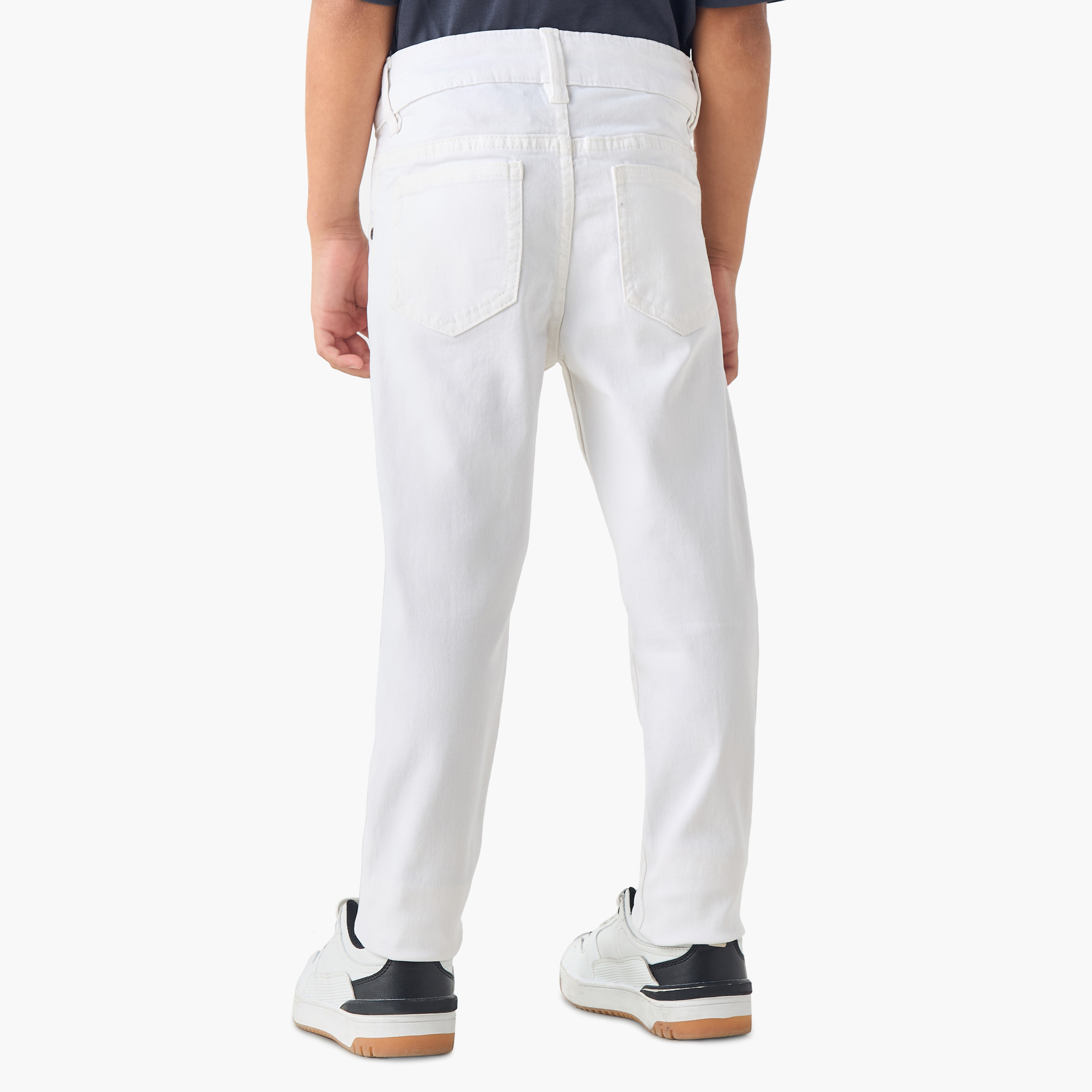 بنطلون جينز سادة بجيوب من جونيورز-baby-boys-clothing-bottoms-jeans-image-3