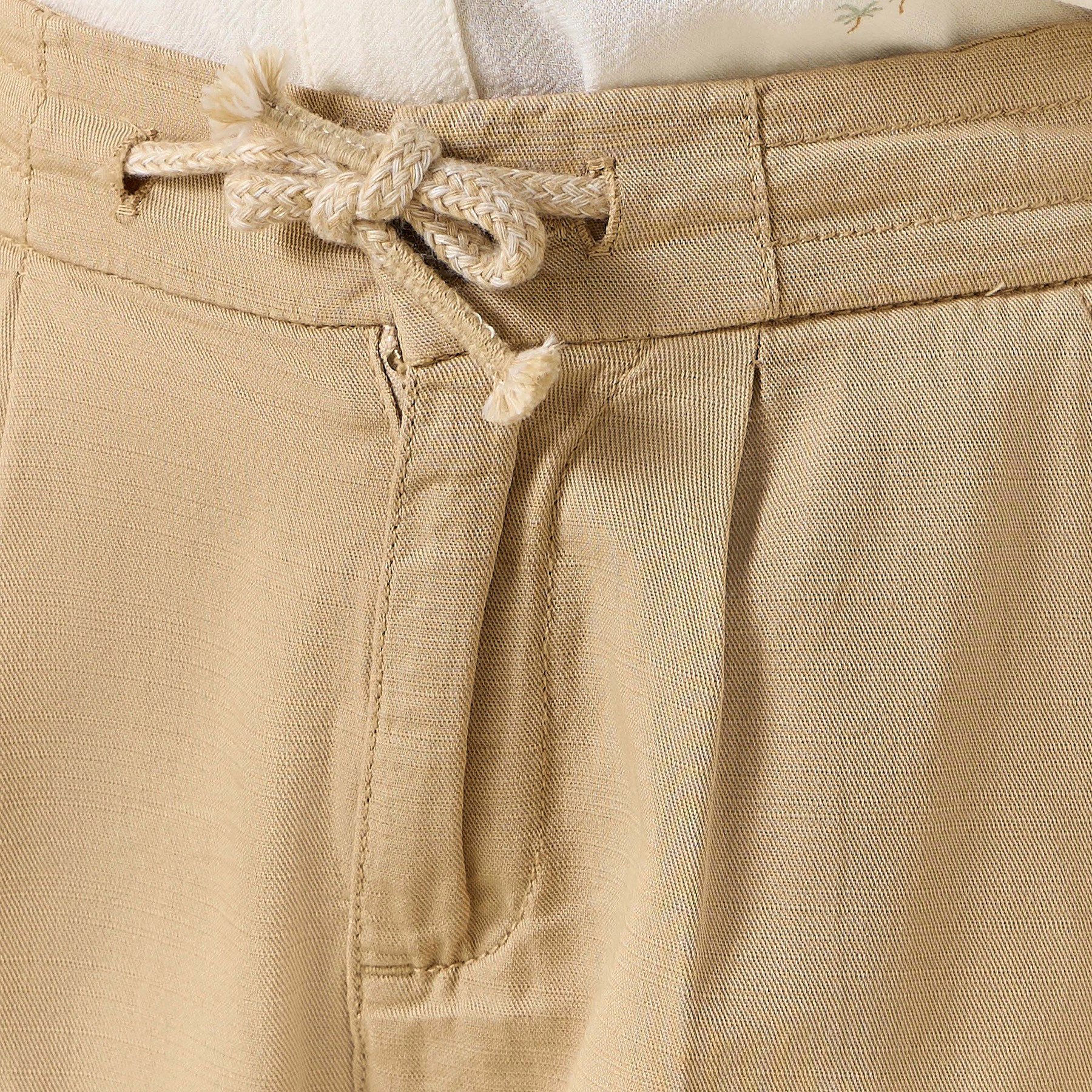 Juniors Solid Pants with Pockets and Drawstring Closure-boys-clothing-bottoms-trousers-image-5