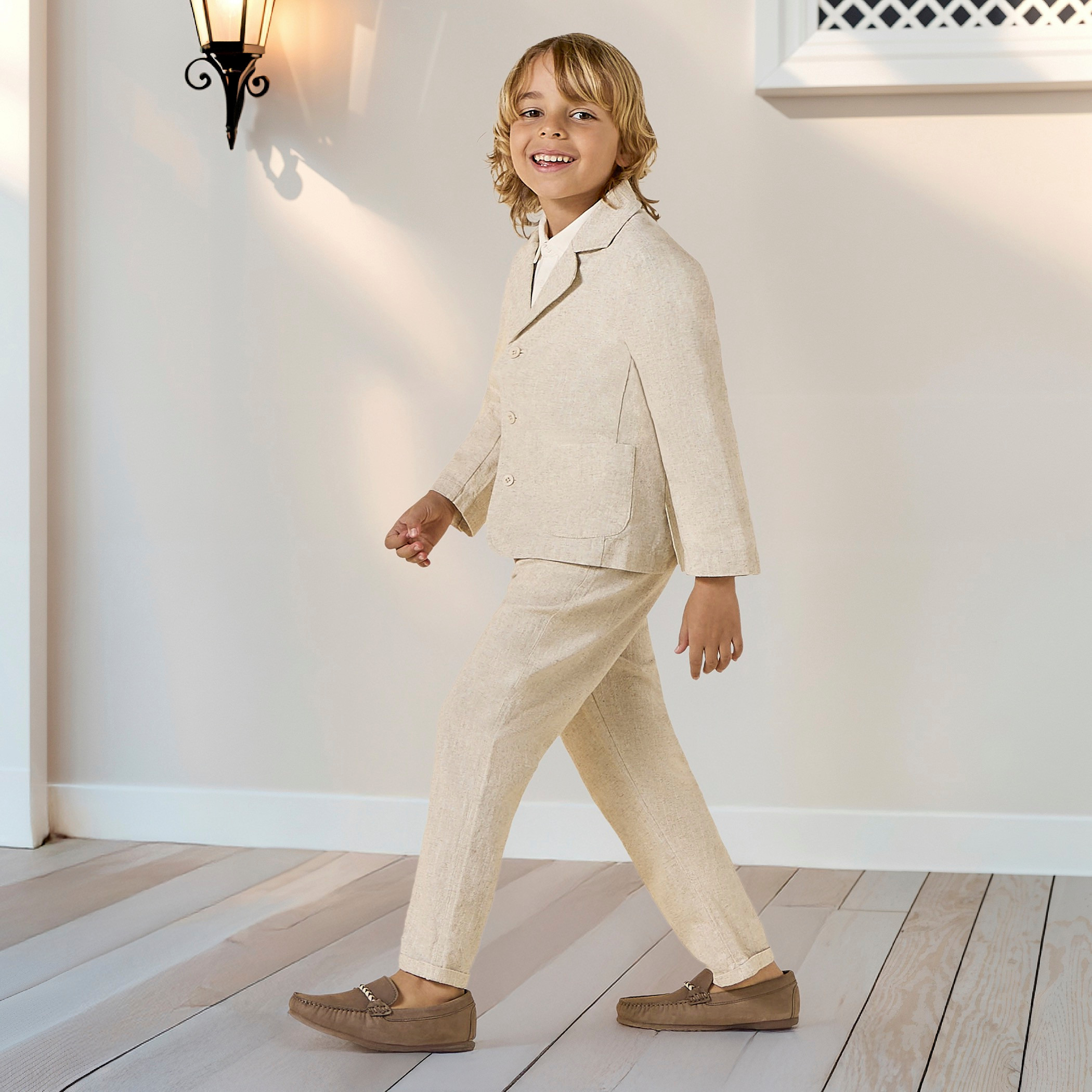 بليزر سادة بياقة مطويّة وجيوب من جونيورز-boys-clothing-jacketsandcoats-image-5