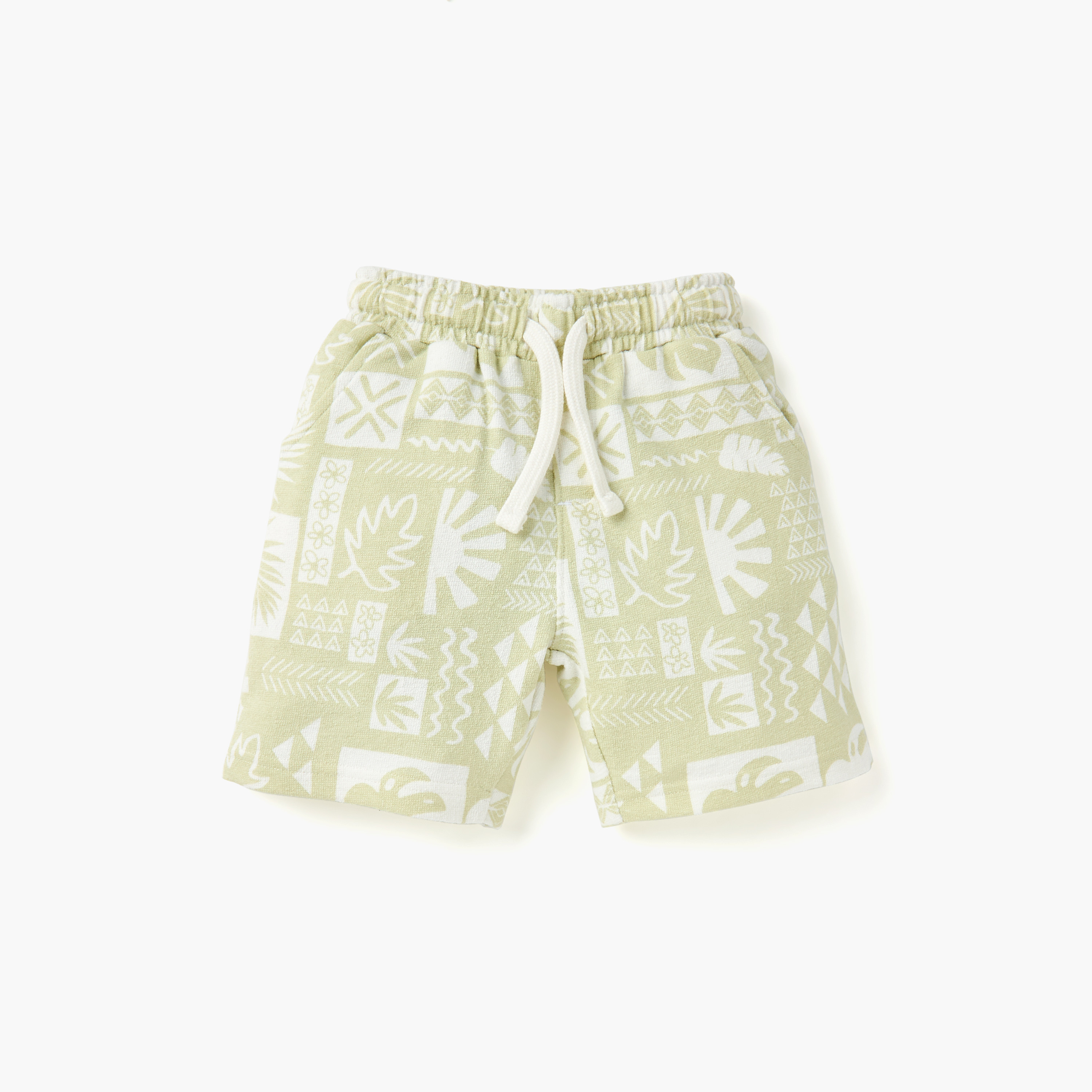 Juniors All-Over Print Camp Collar Shirt and Shorts Set-baby-boys-clothing-setsandcoords-image-3