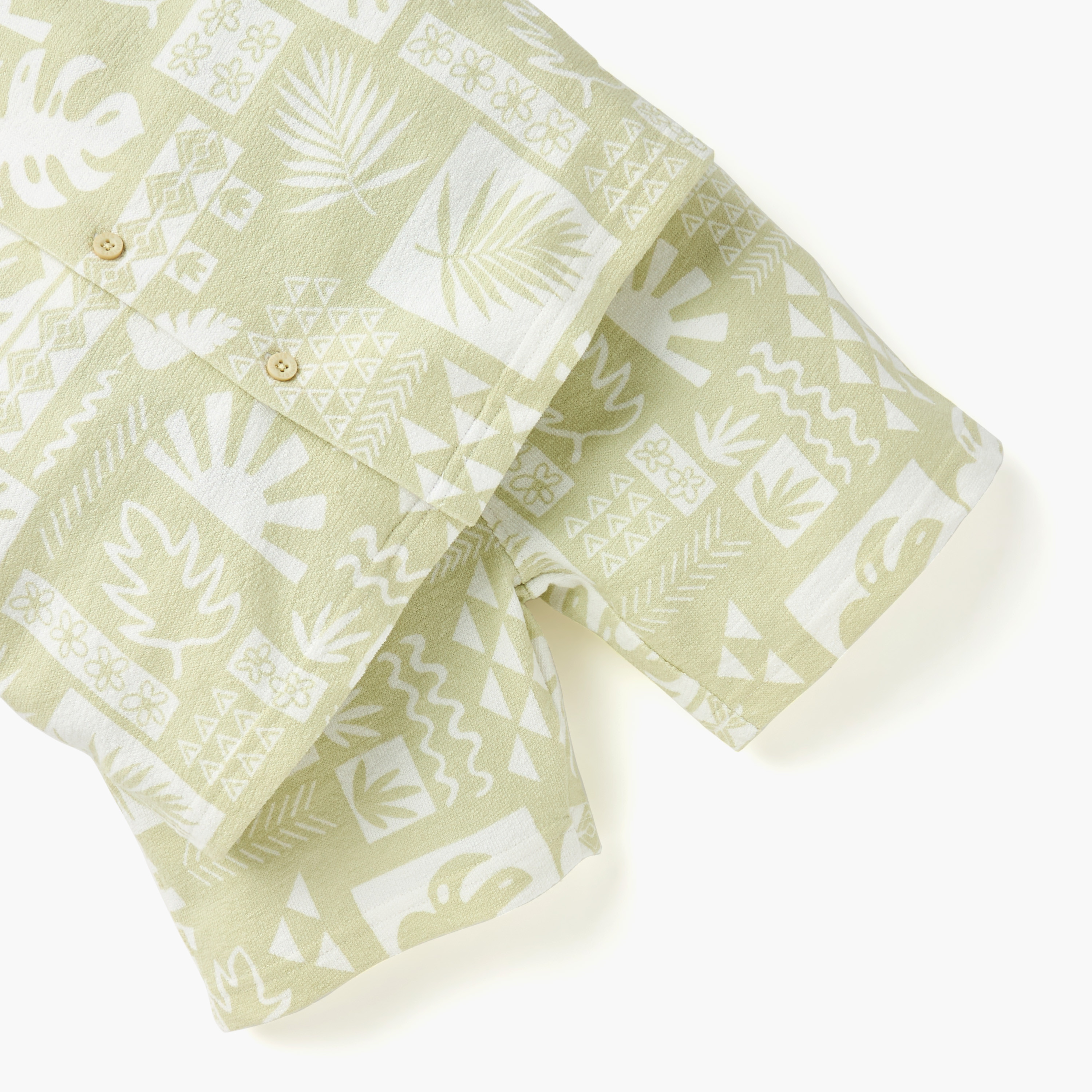 Juniors All-Over Print Camp Collar Shirt and Shorts Set-baby-boys-clothing-setsandcoords-image-5