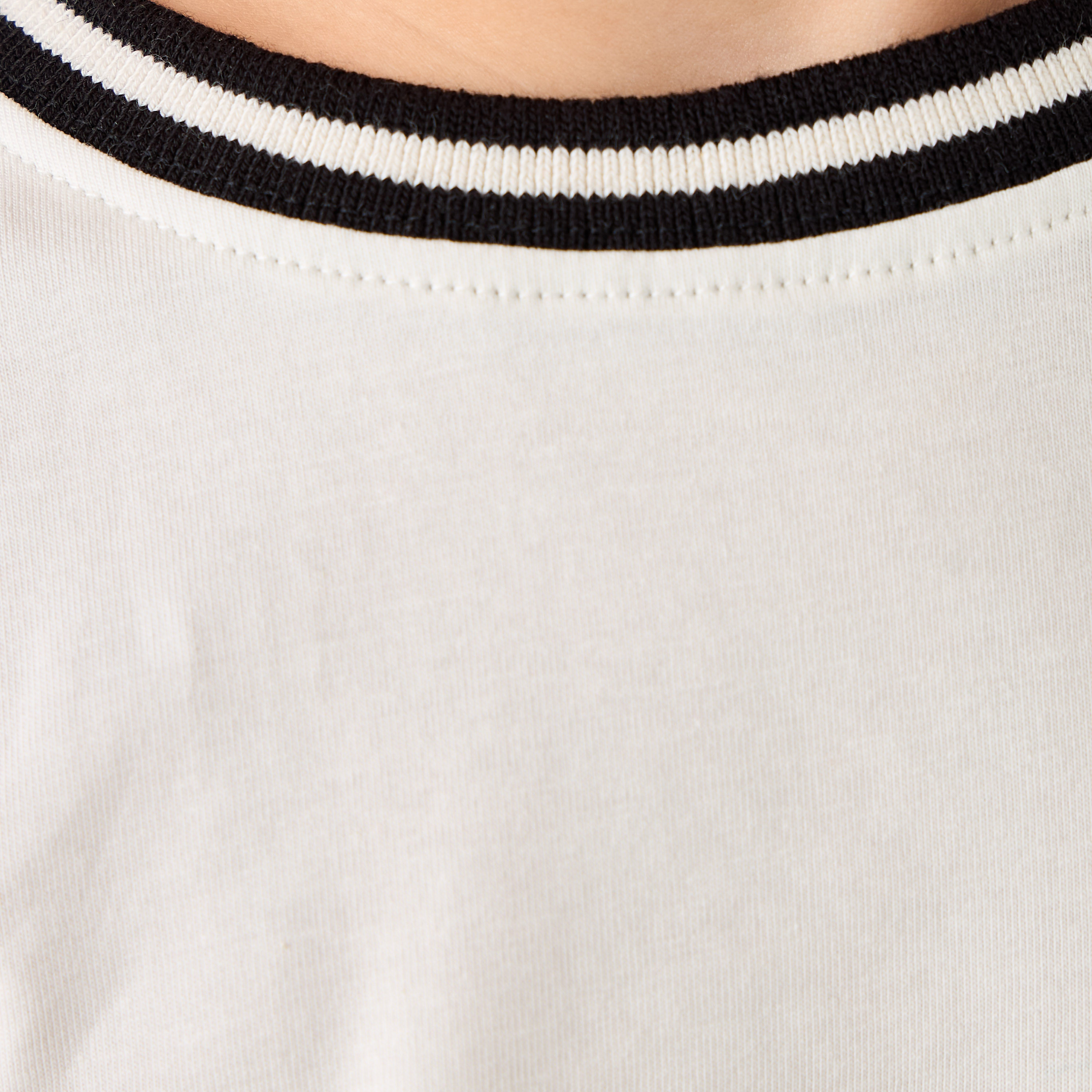 XYZ Printed Crew Neck T-shirt with Short Sleeves-boys-clothing-sportswear-tops-image-5