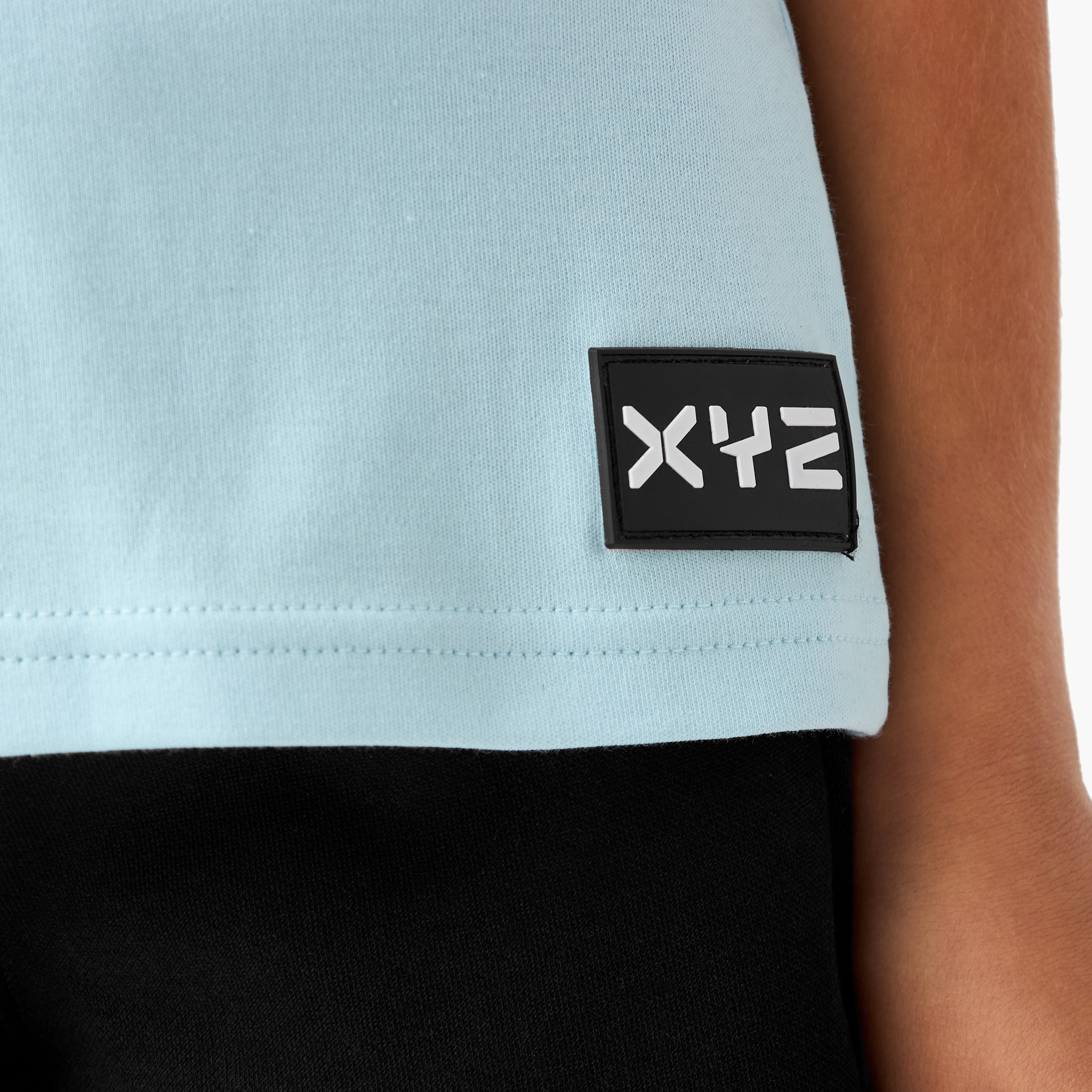 XYZ Logo Print T-shirt and Shorts Set-baby-boys-clothing-sportswear-sets-image-6