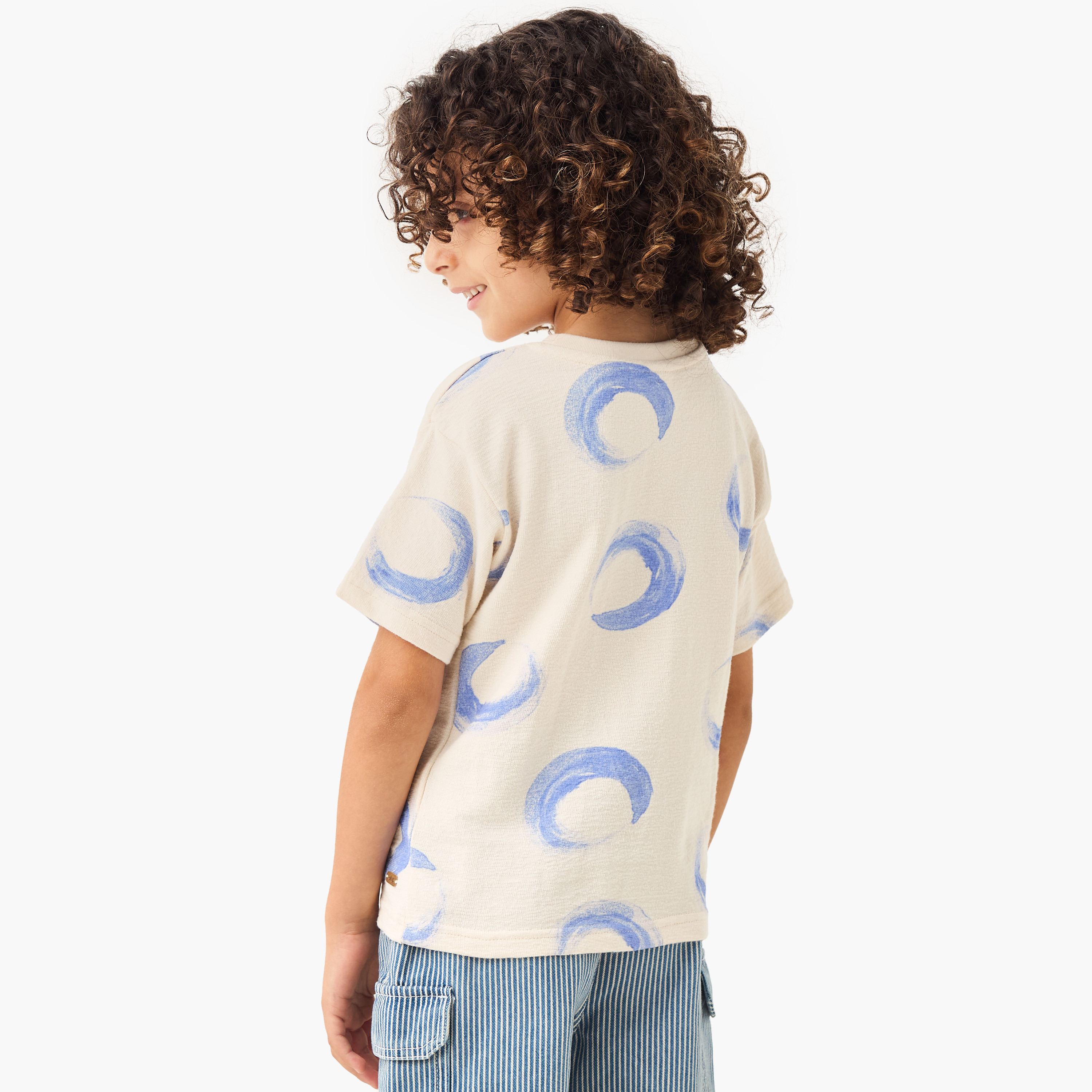 Eligo All-Over Print T-shirt with Pocket and Short Sleeves-boys-clothing-tshirtsandpolos-image-3